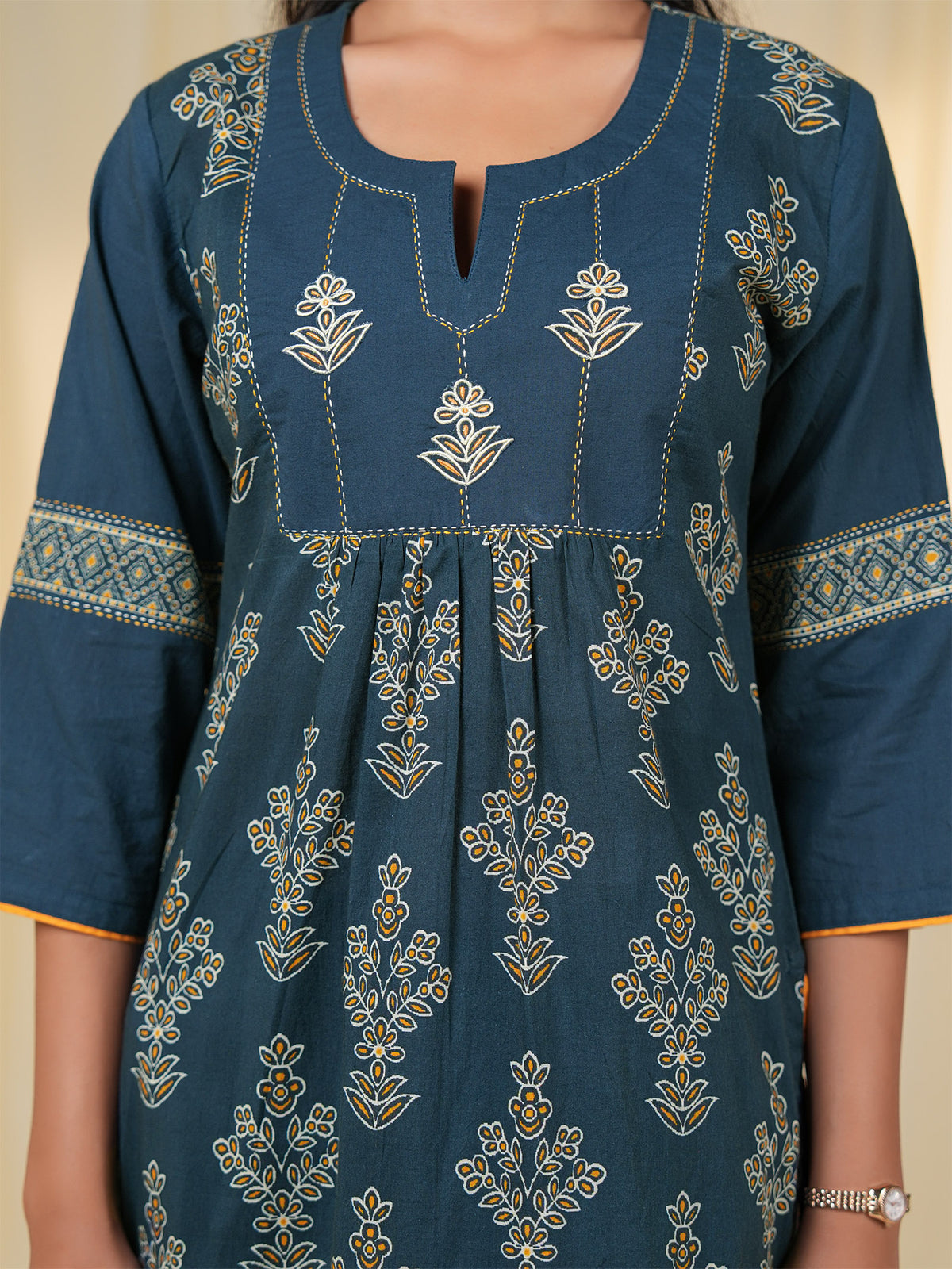Neelambar Cotton Kurta