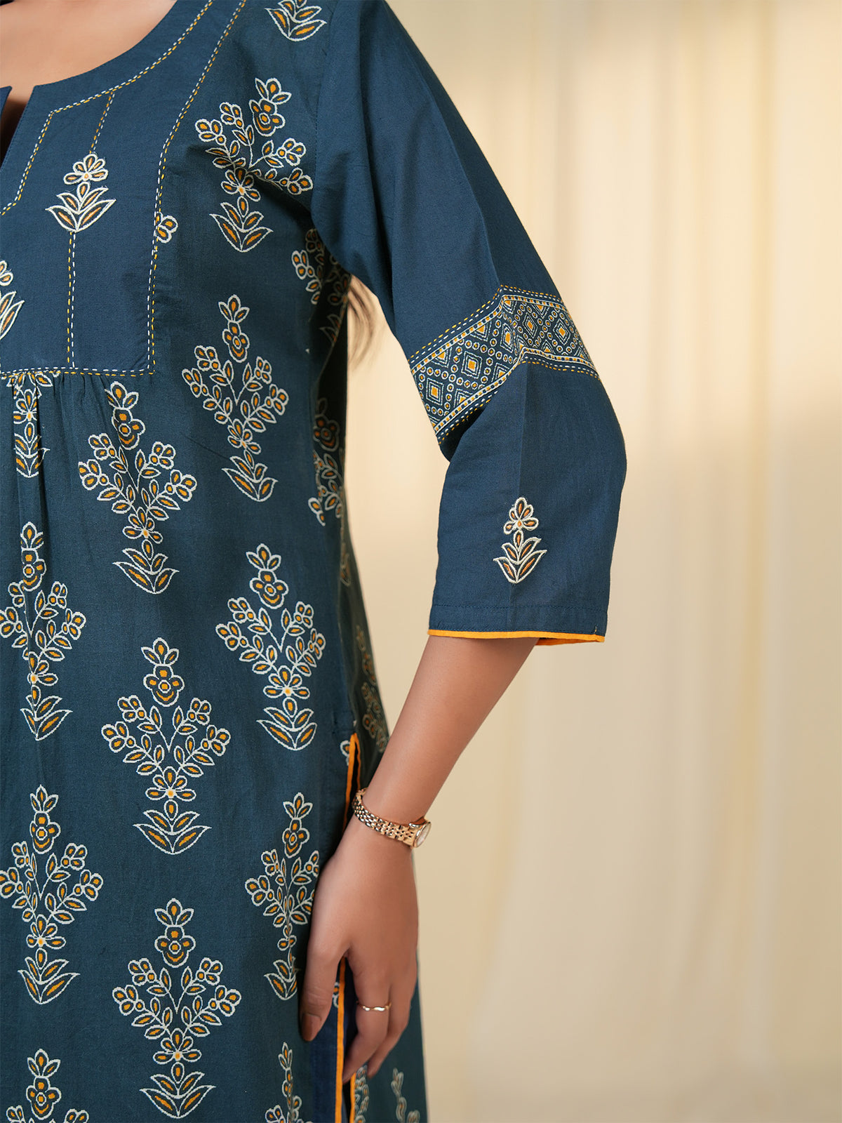 Neelambar Cotton Kurta