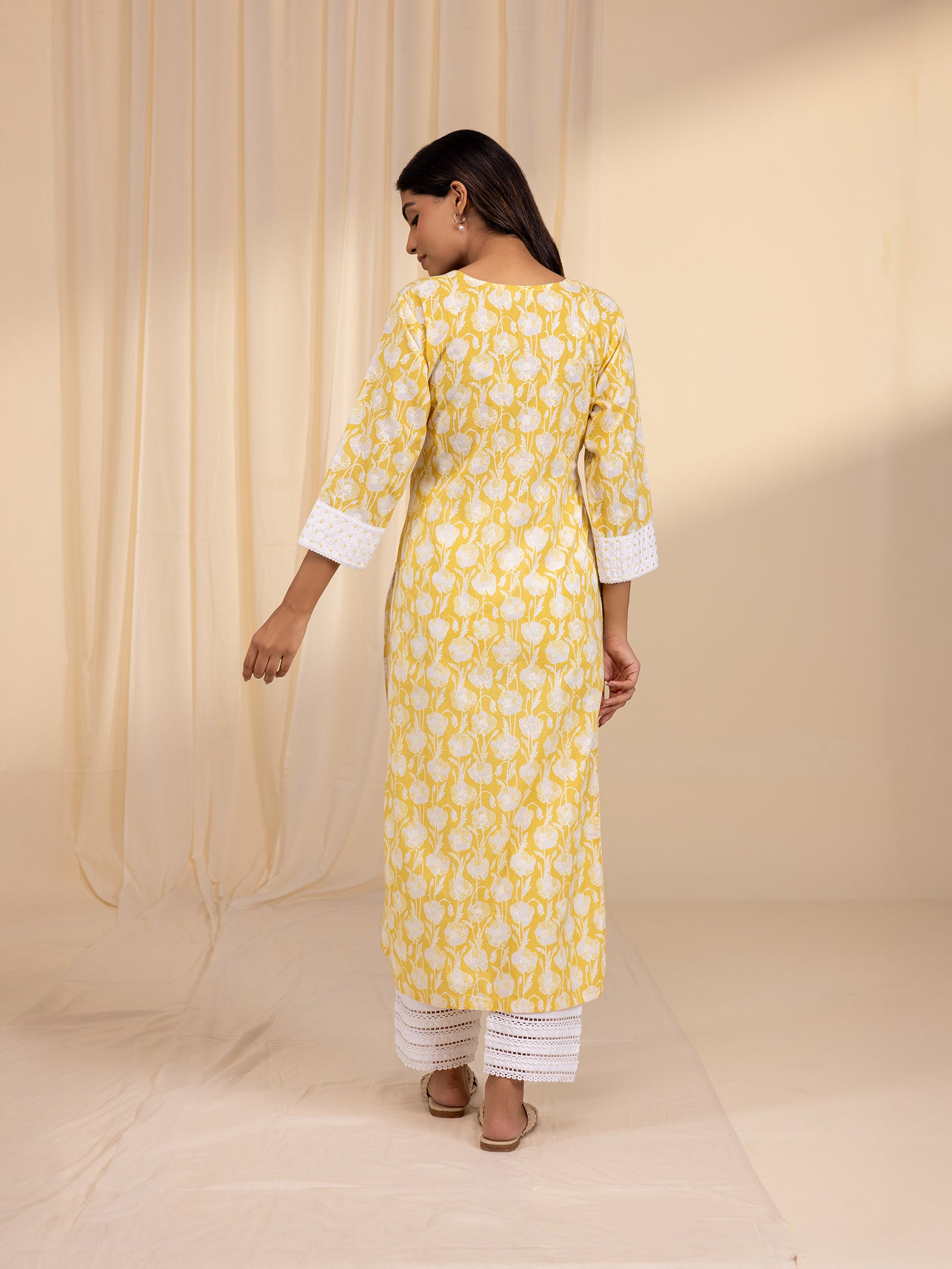 Nimbu Pani Cotton Kurta
