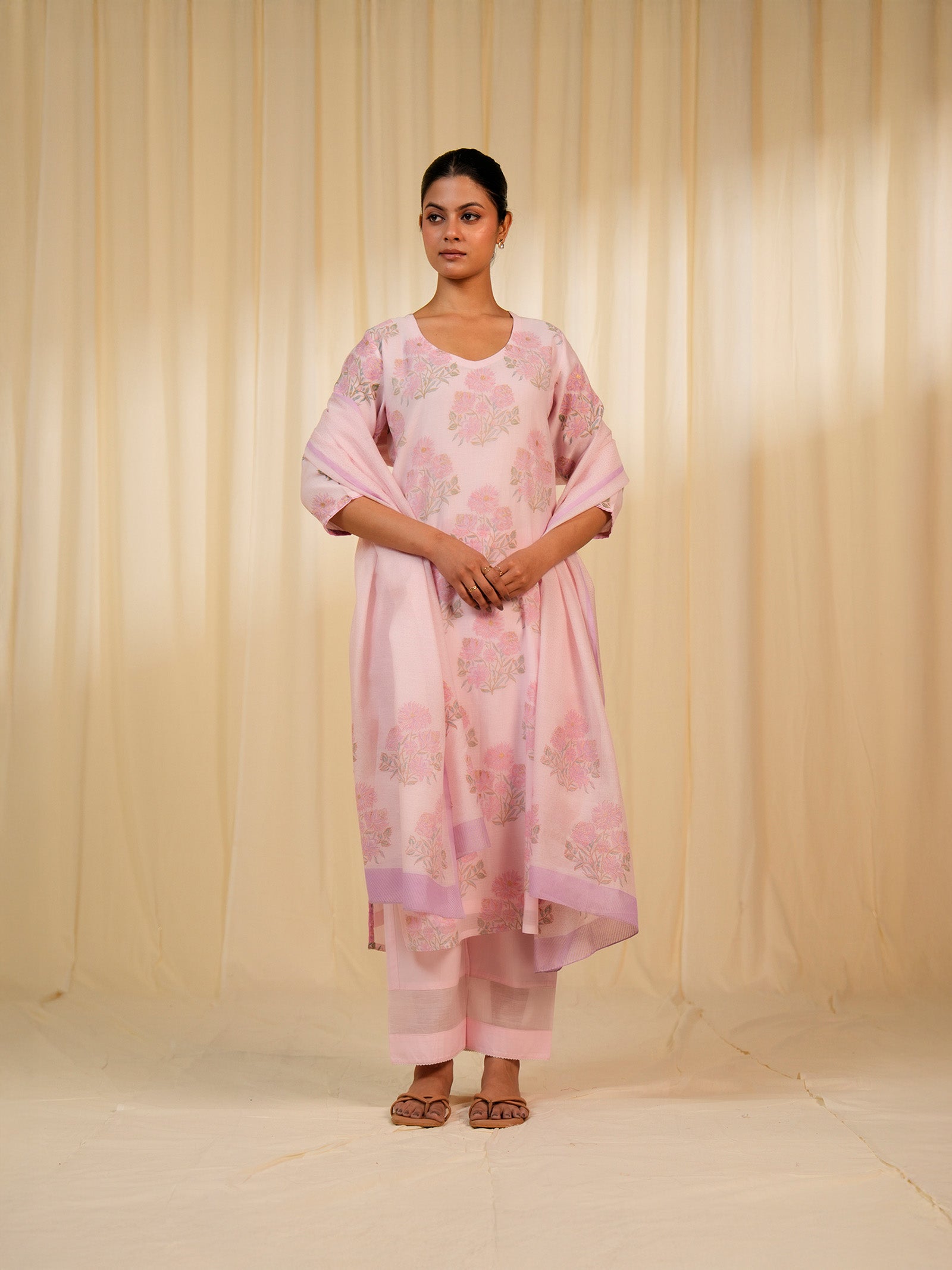Nishat Bagh Chanderi Kurta