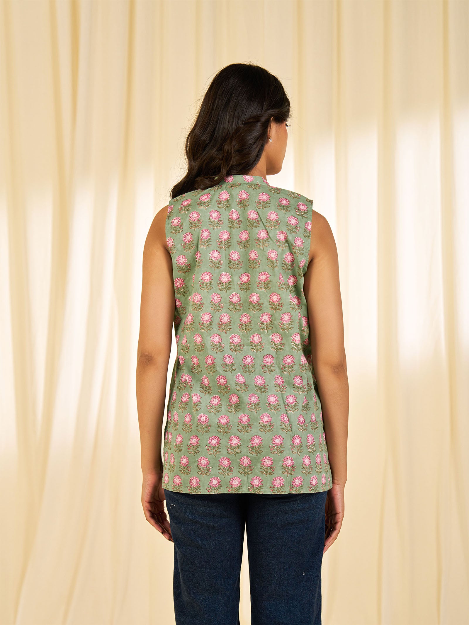 Olive Green - Matara Cotton Kurti