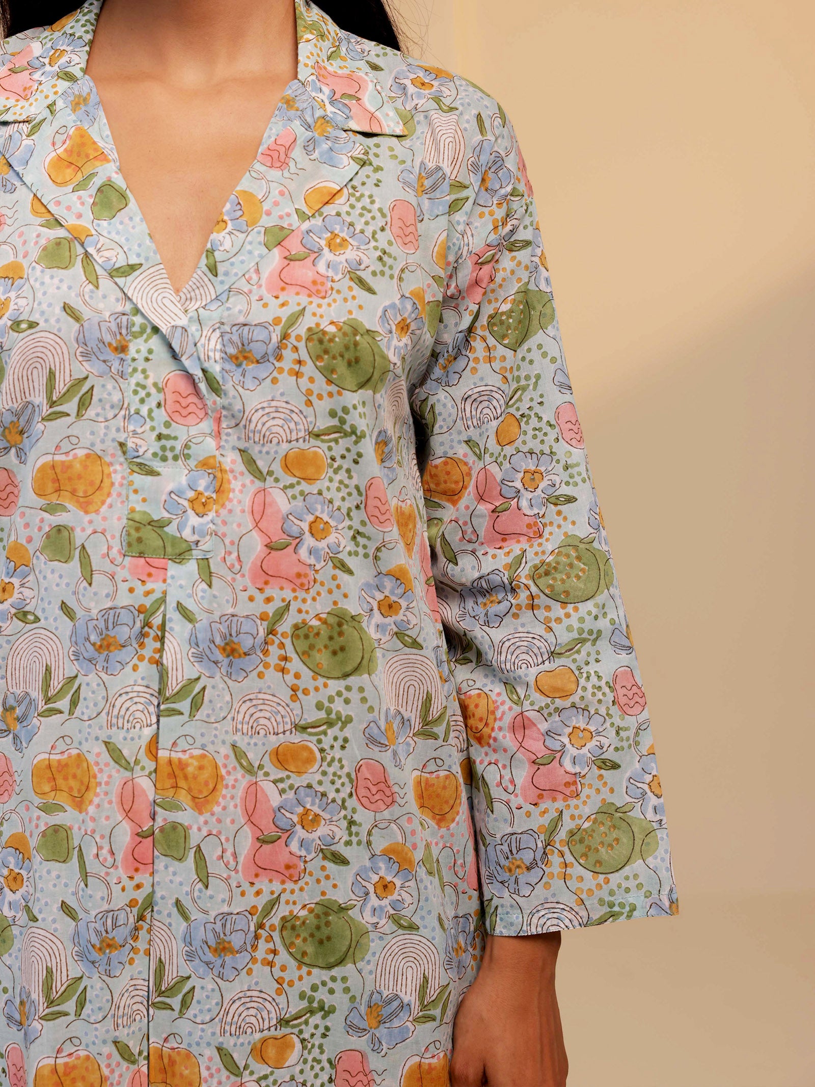 Over The Rainbow Voile Tunic