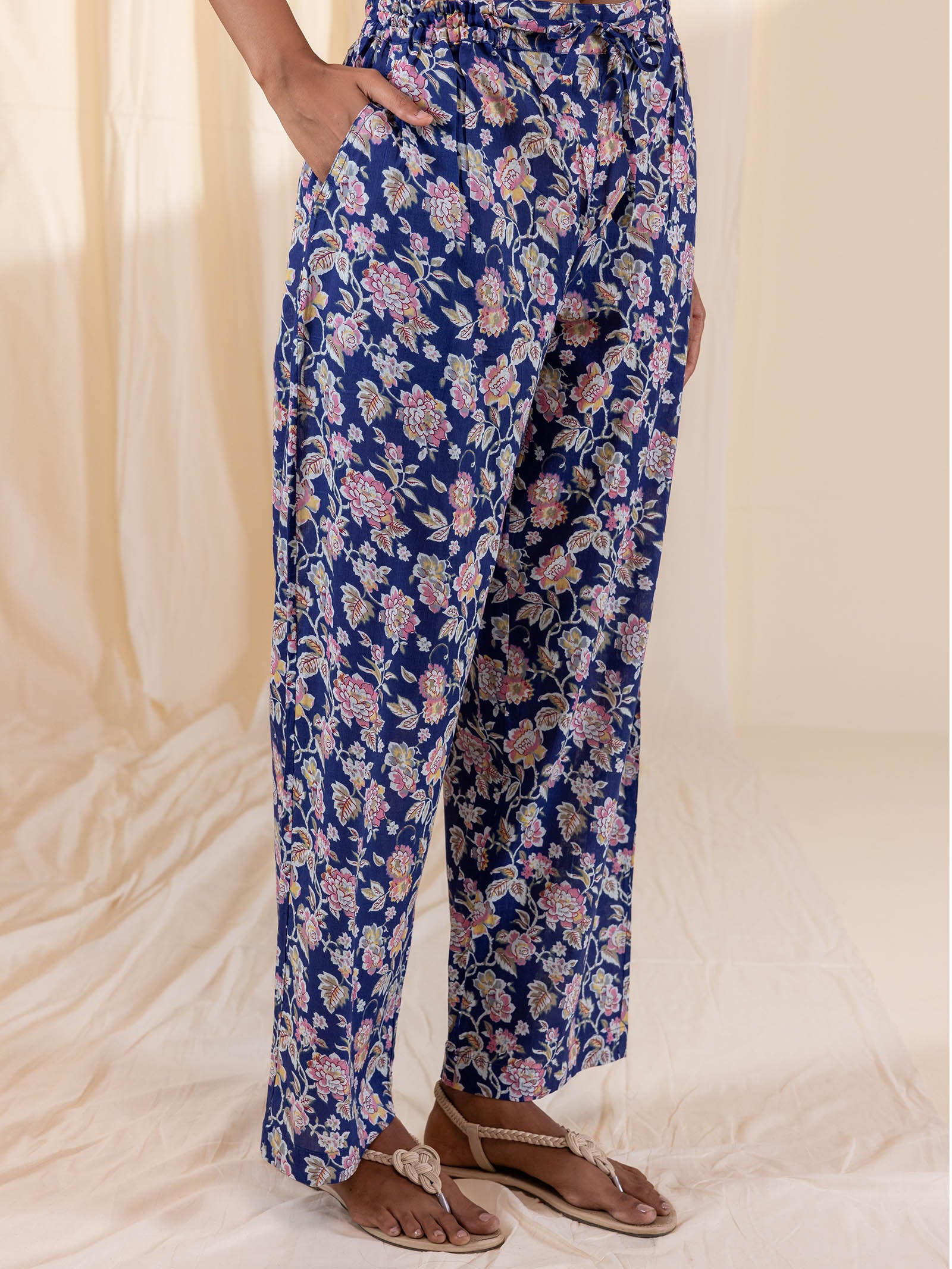 Purple Haze Voile Night Suit