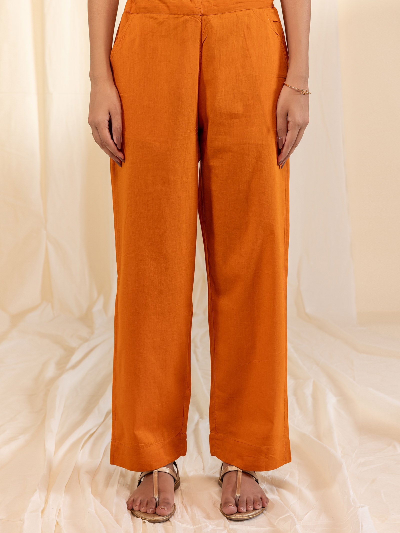 Fire Cotton Straight Pant