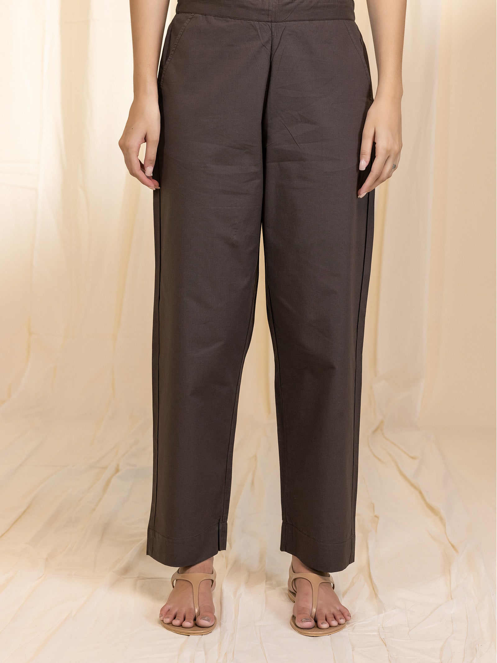 Muddy Muse Cotton Straight Pant