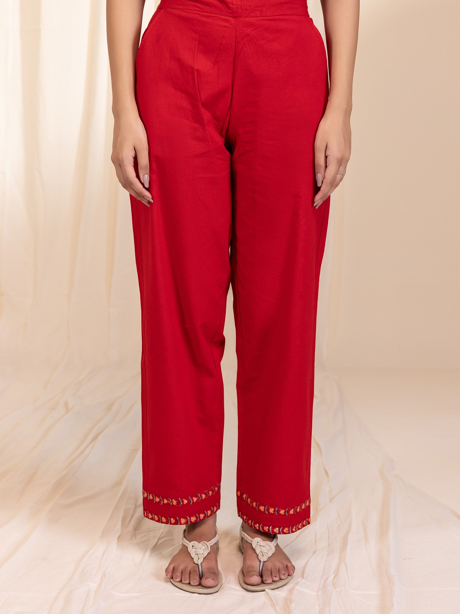 Totapuri Cotton Straight Pant