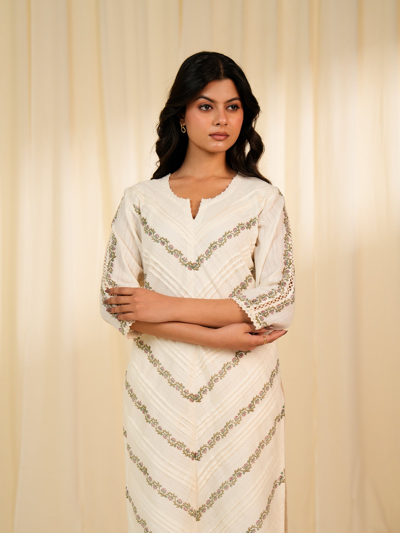 Pink Tusker Cotton Kurta