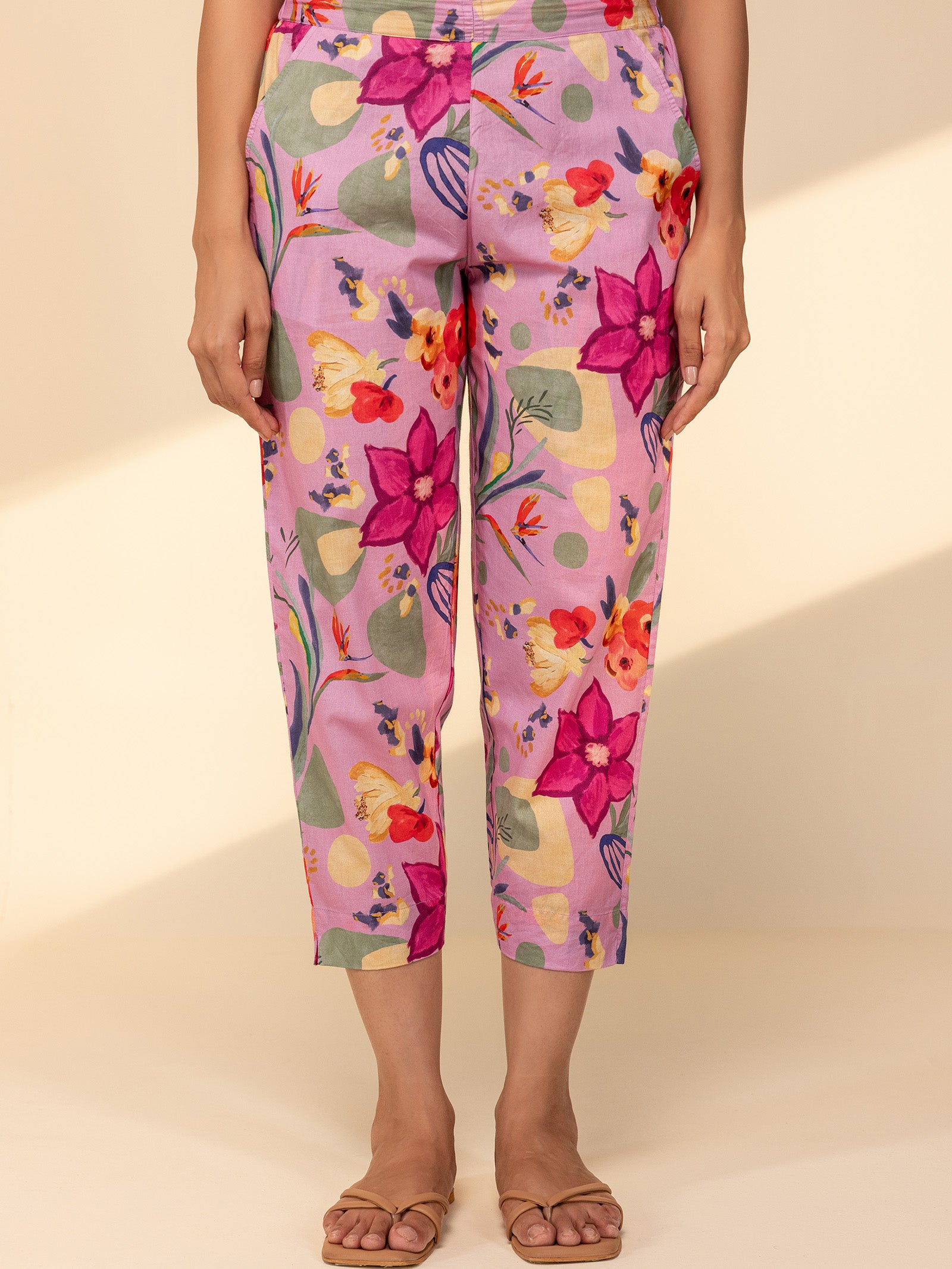 Pop Pink Cotton Seriously Short Pant