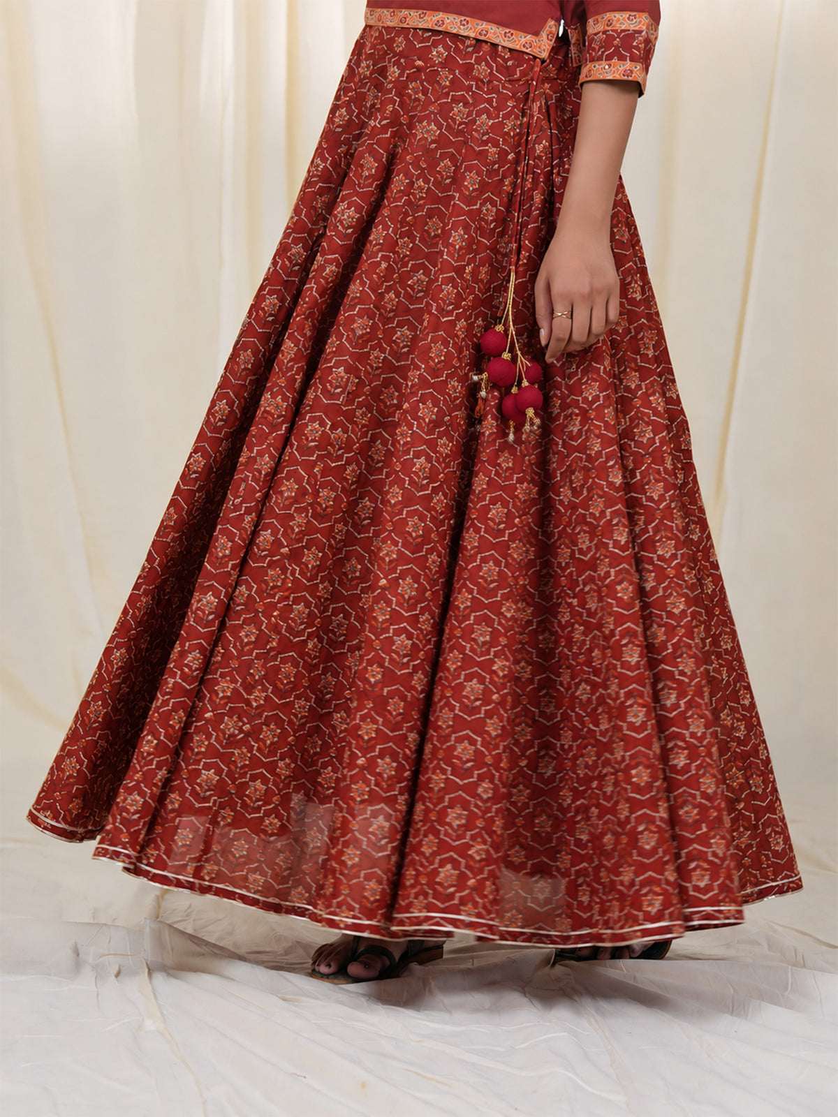 Rustic Indian Cotton 36 Kalee Skirt