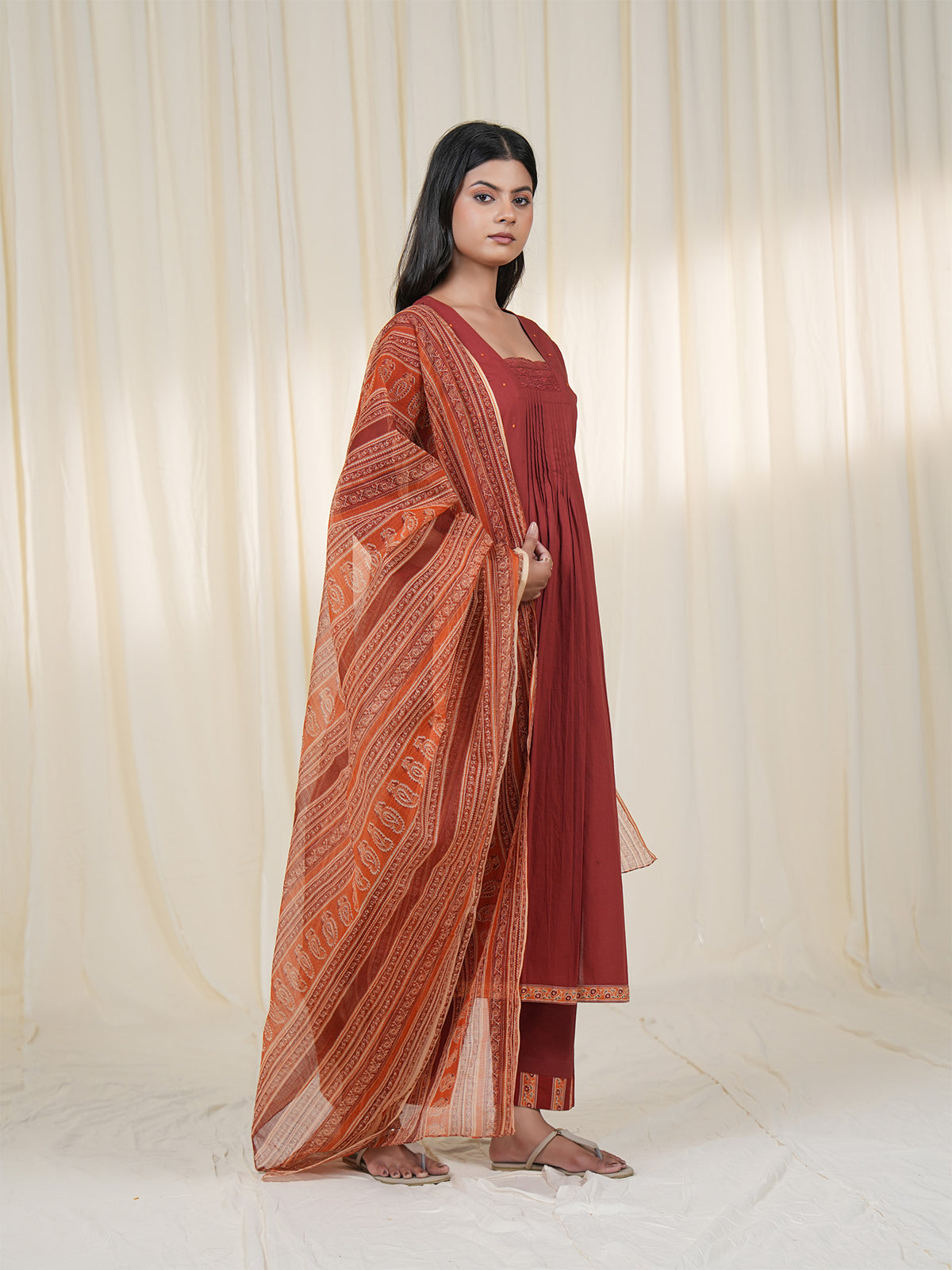 Rustic Indian Kota Dupatta