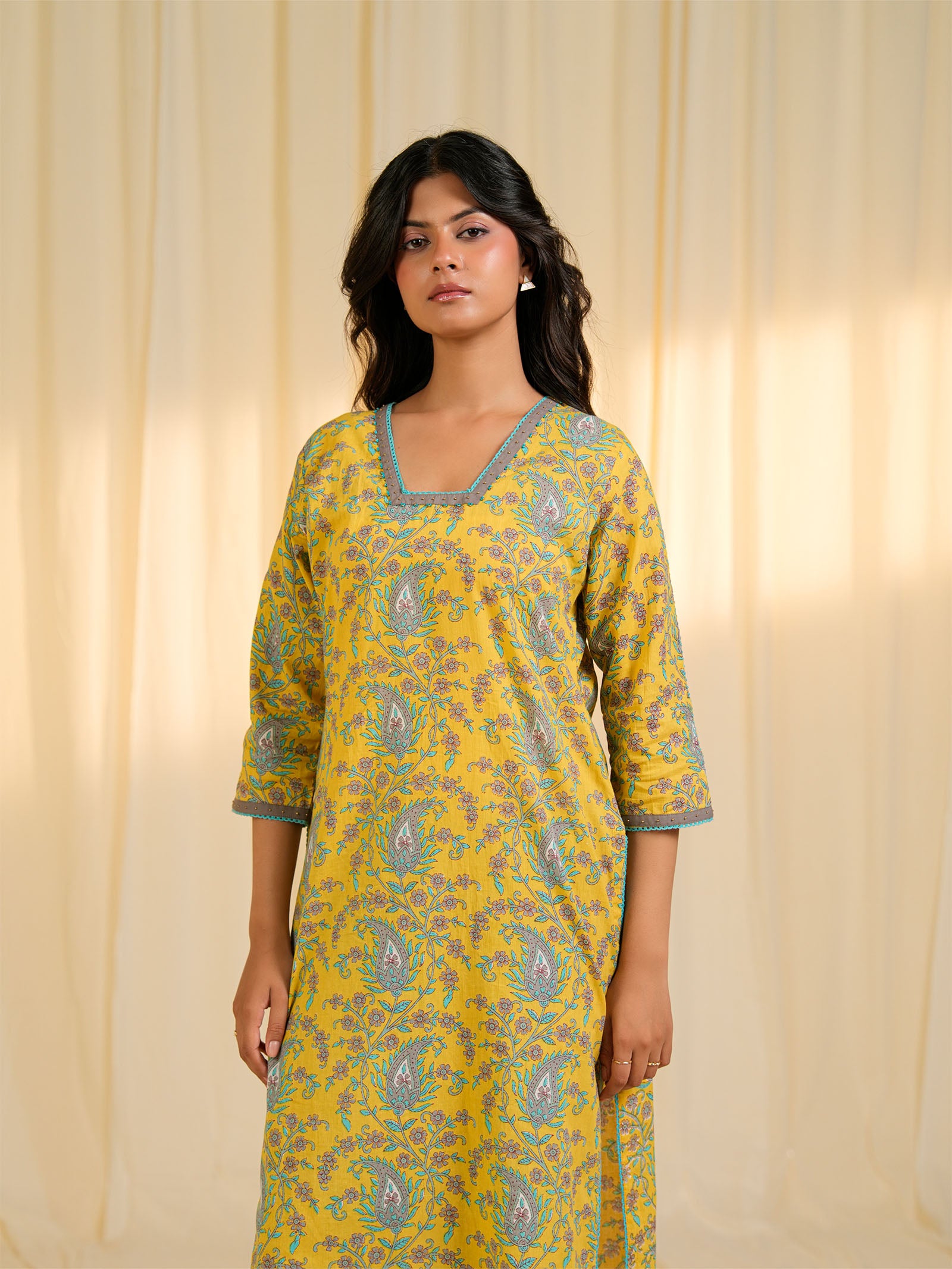 Rye Cotton Kurta