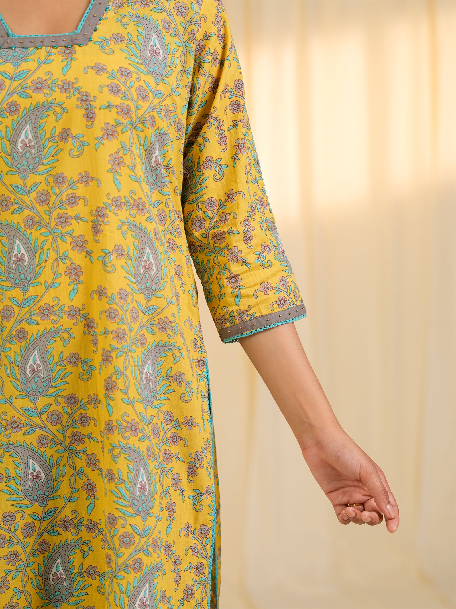 Rye Cotton Kurta