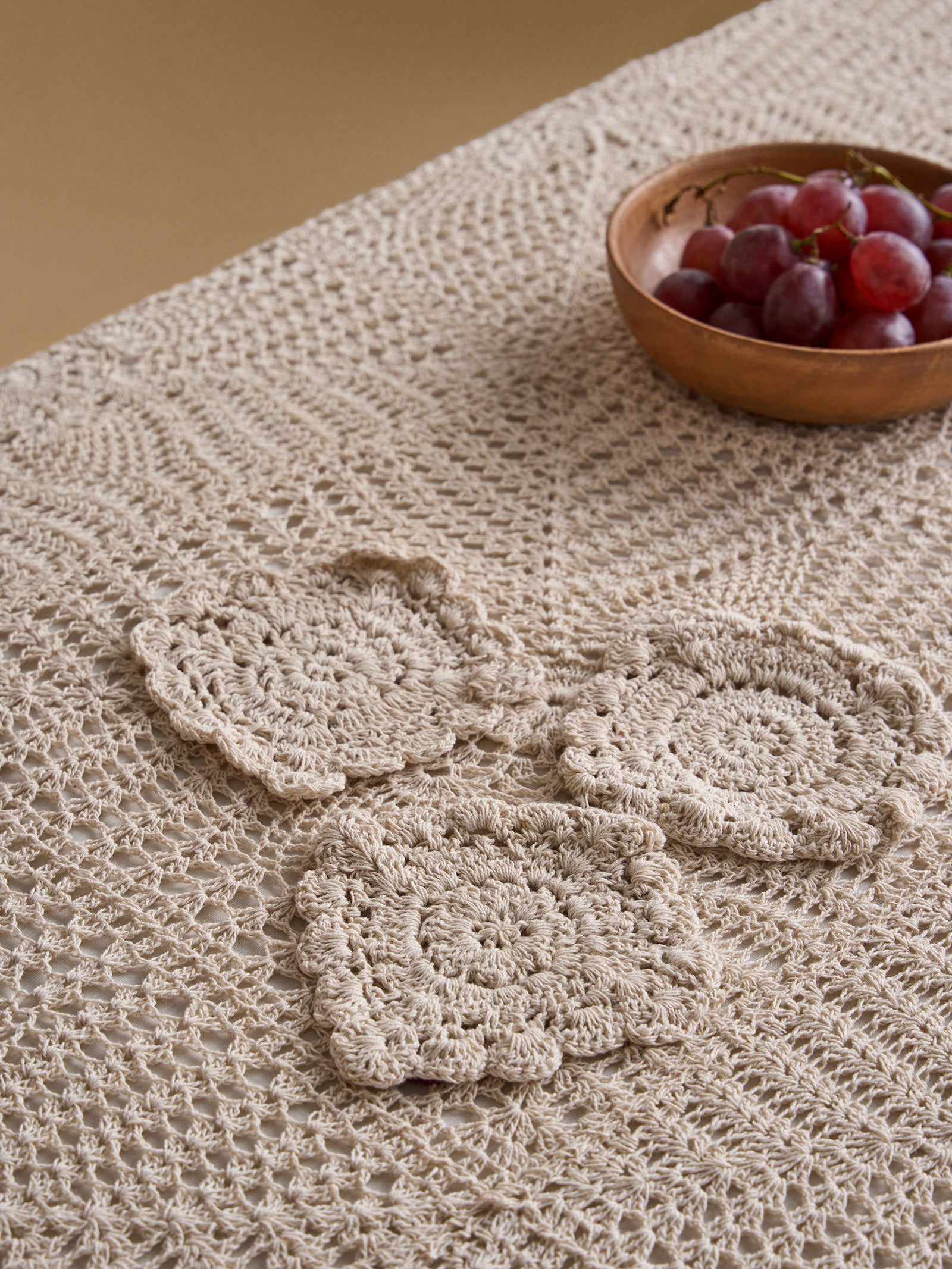 Crochet Coasters (Set of 6)