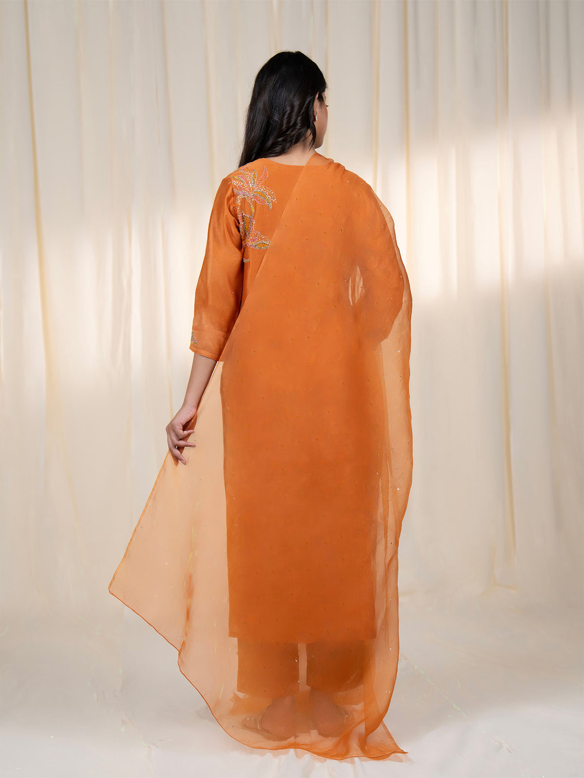 Sada Suhagan Shagun Organza Dupatta