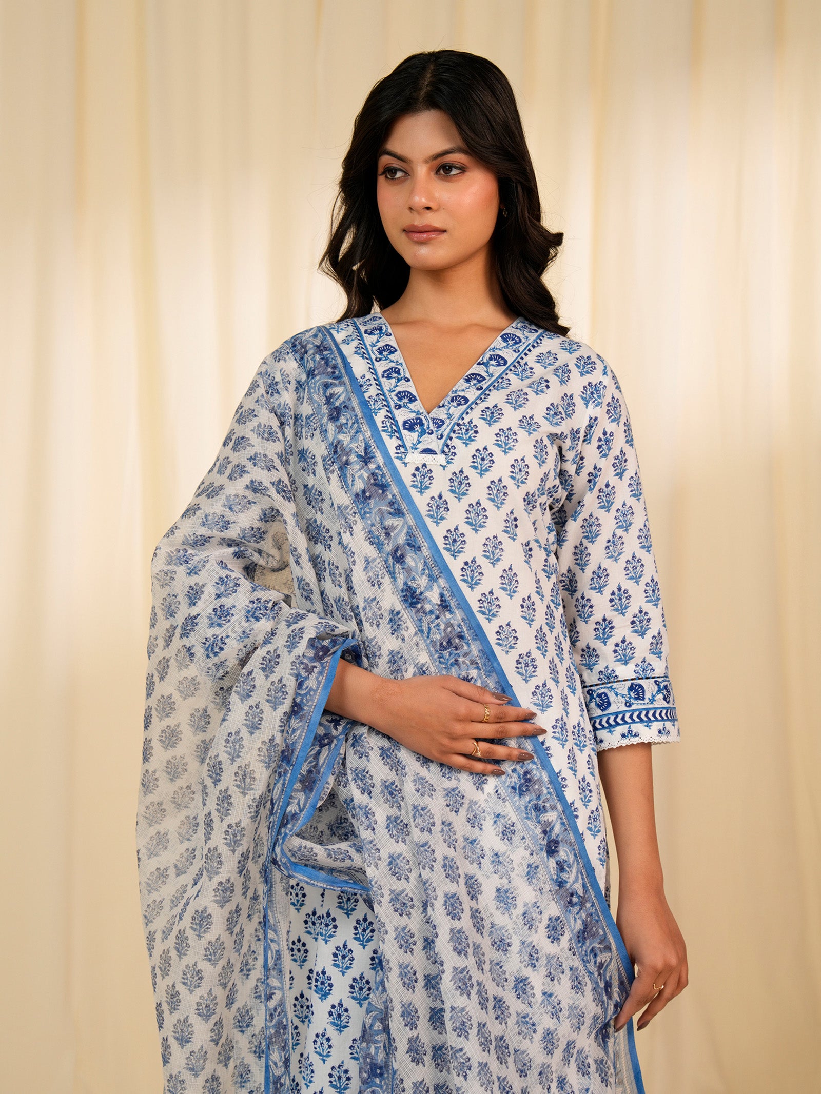 Jal - Sagar Kota Dupatta