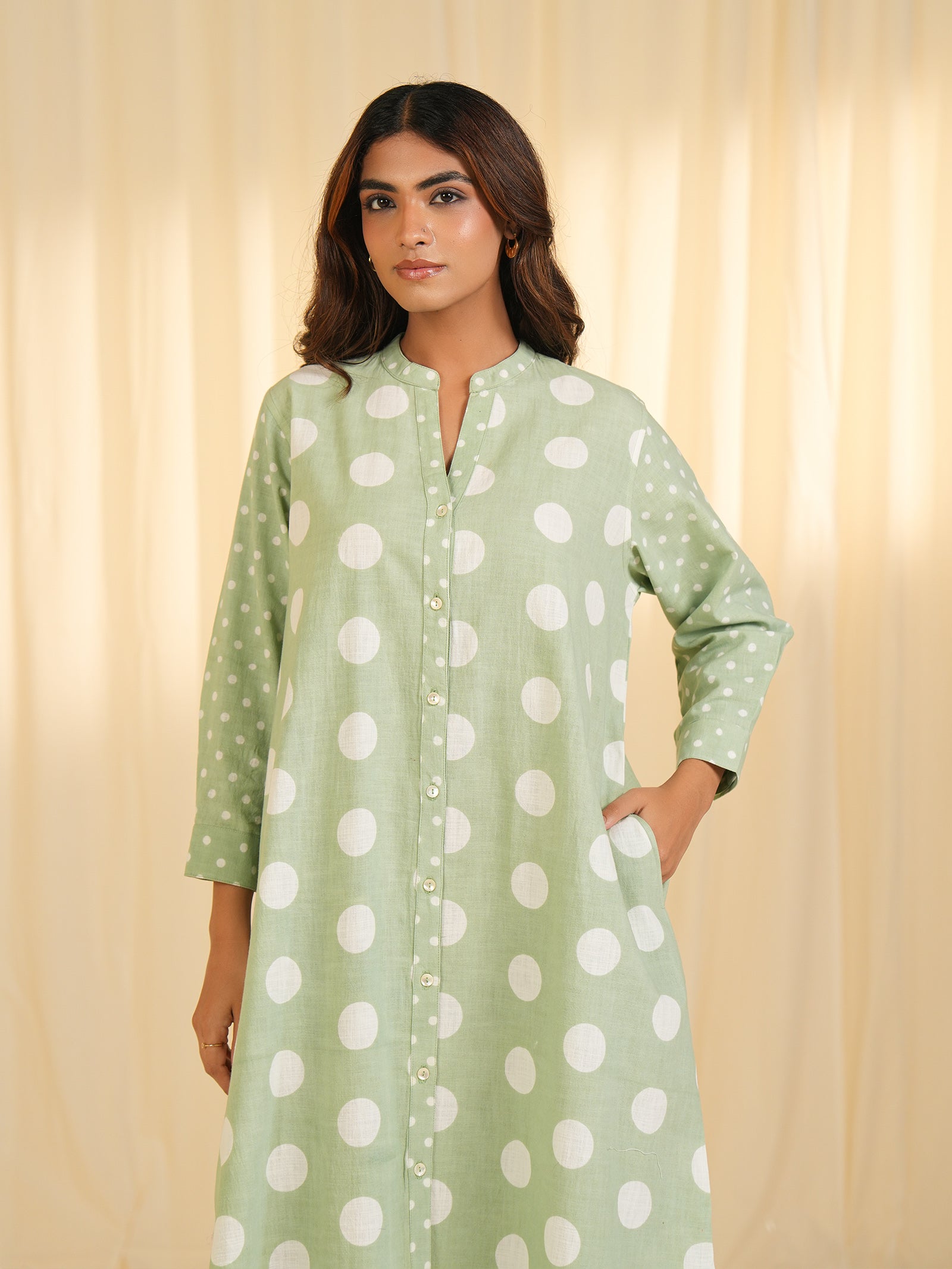 M.A.D. Sage Cotton Shirt Dress