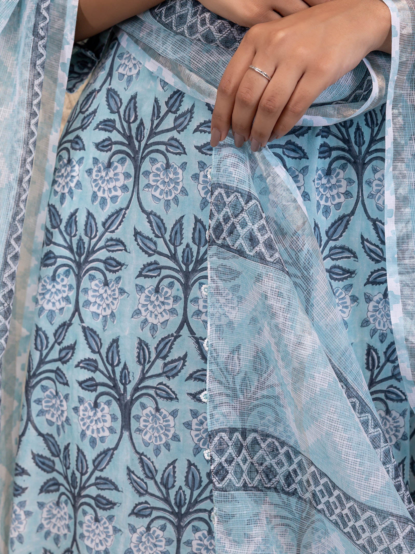 Sea Urchin Kota Dupatta