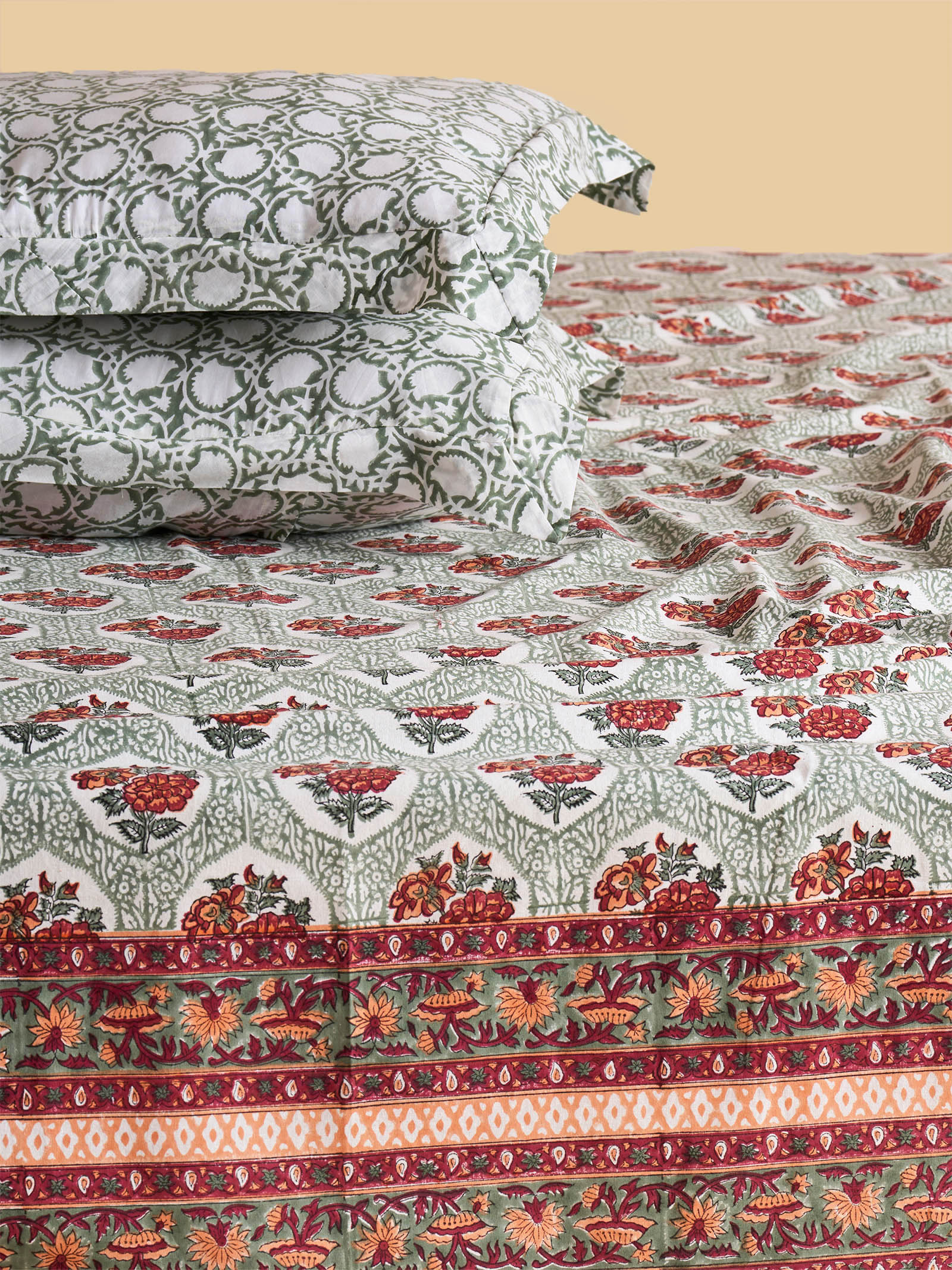 Shekhawati Bed Cover