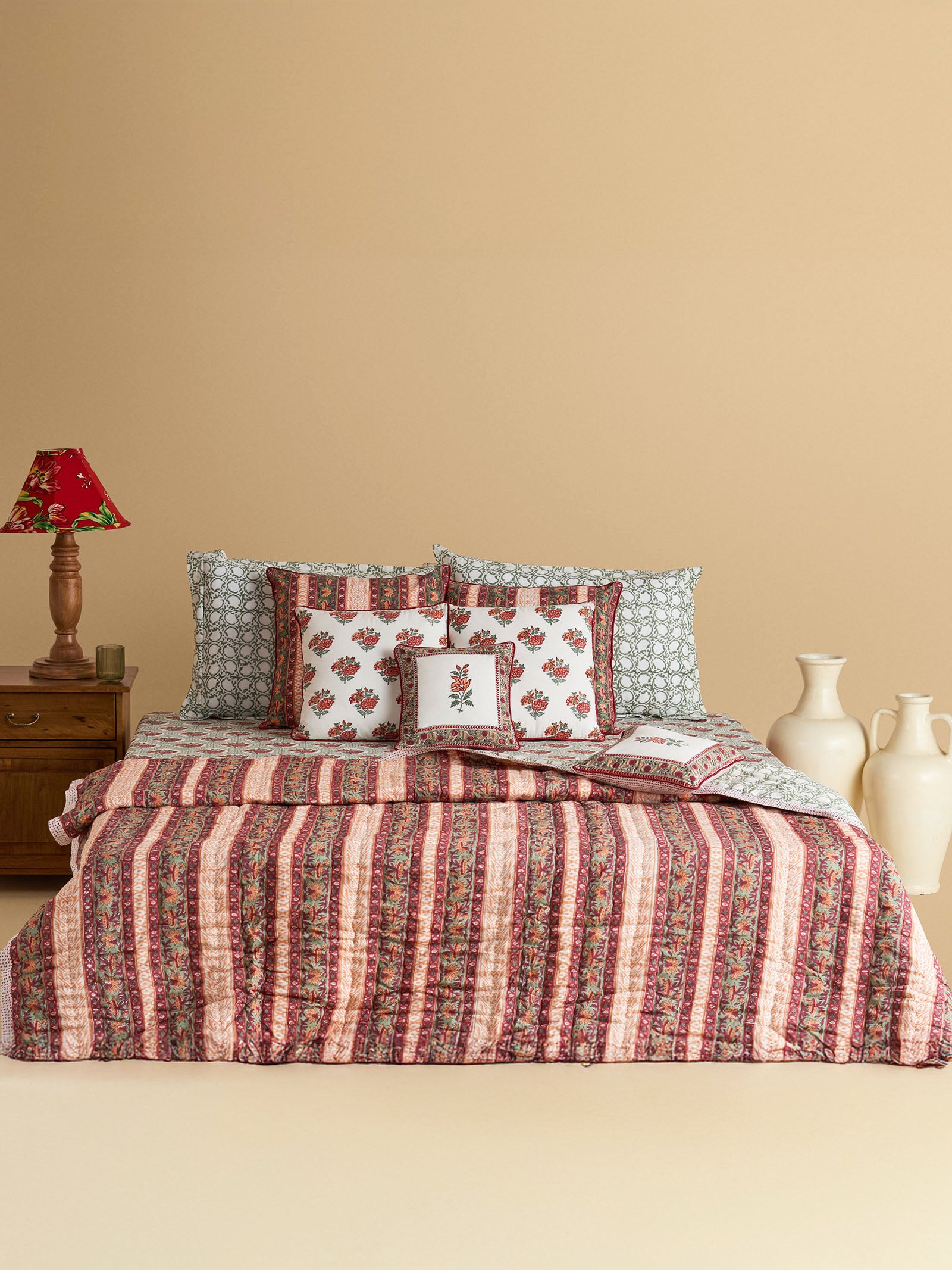 Shekhawati Bed Cover