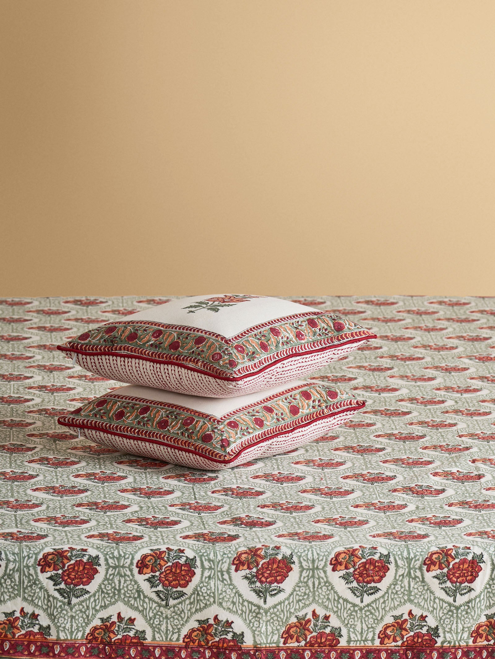 Shekhawati 12" x 12" Cushion Cover
