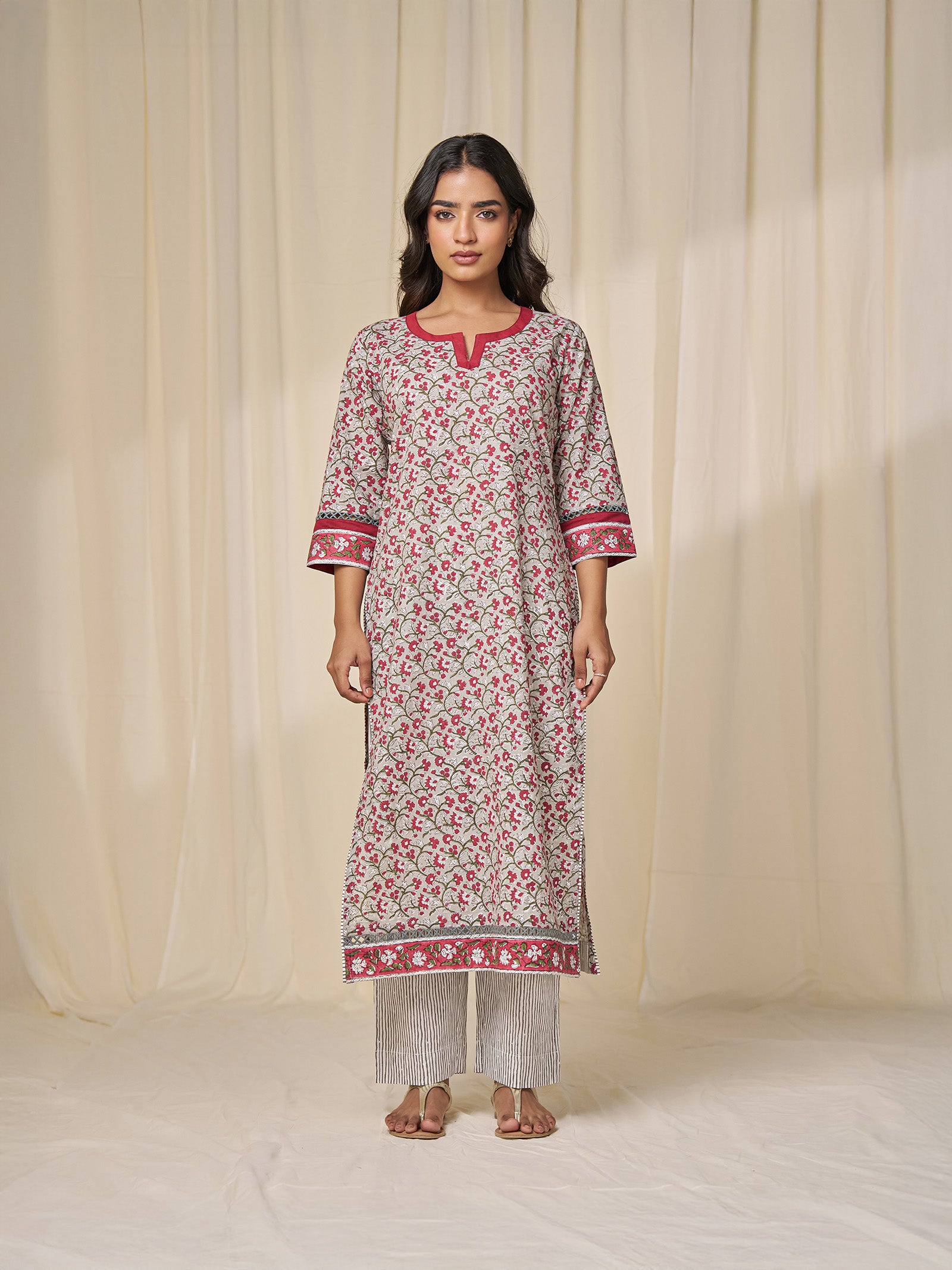 Surkhi Cotton Kurta
