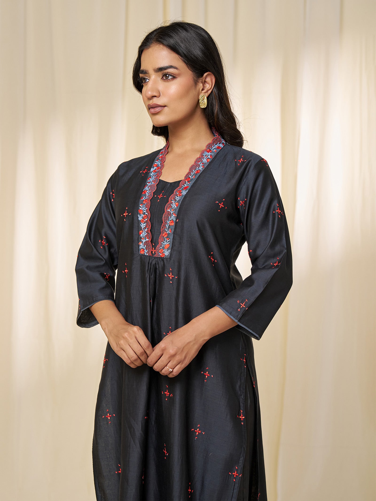 Rang Mahal Chanderi Kurta