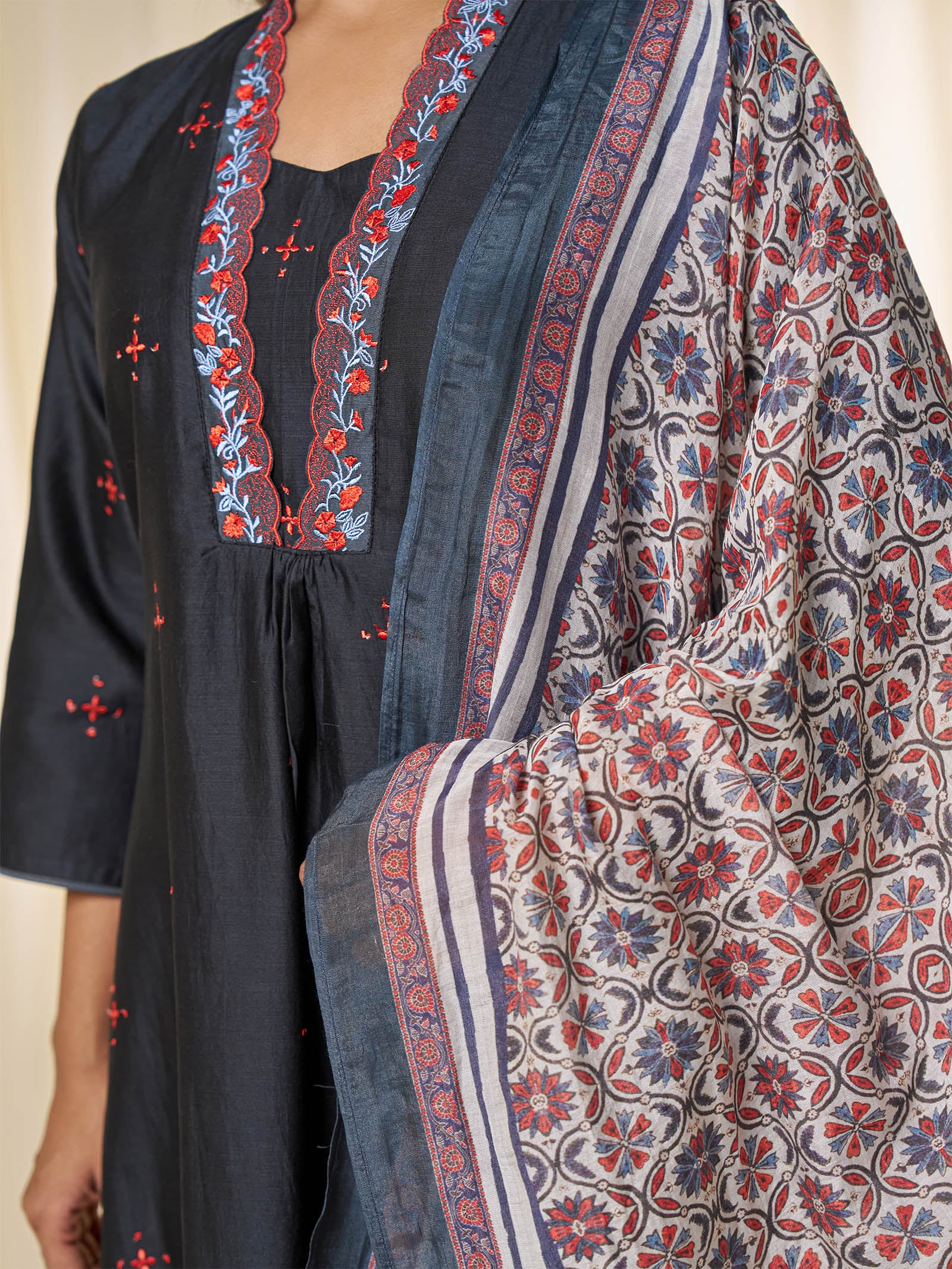 Rang Mahal Chanderi Dupatta