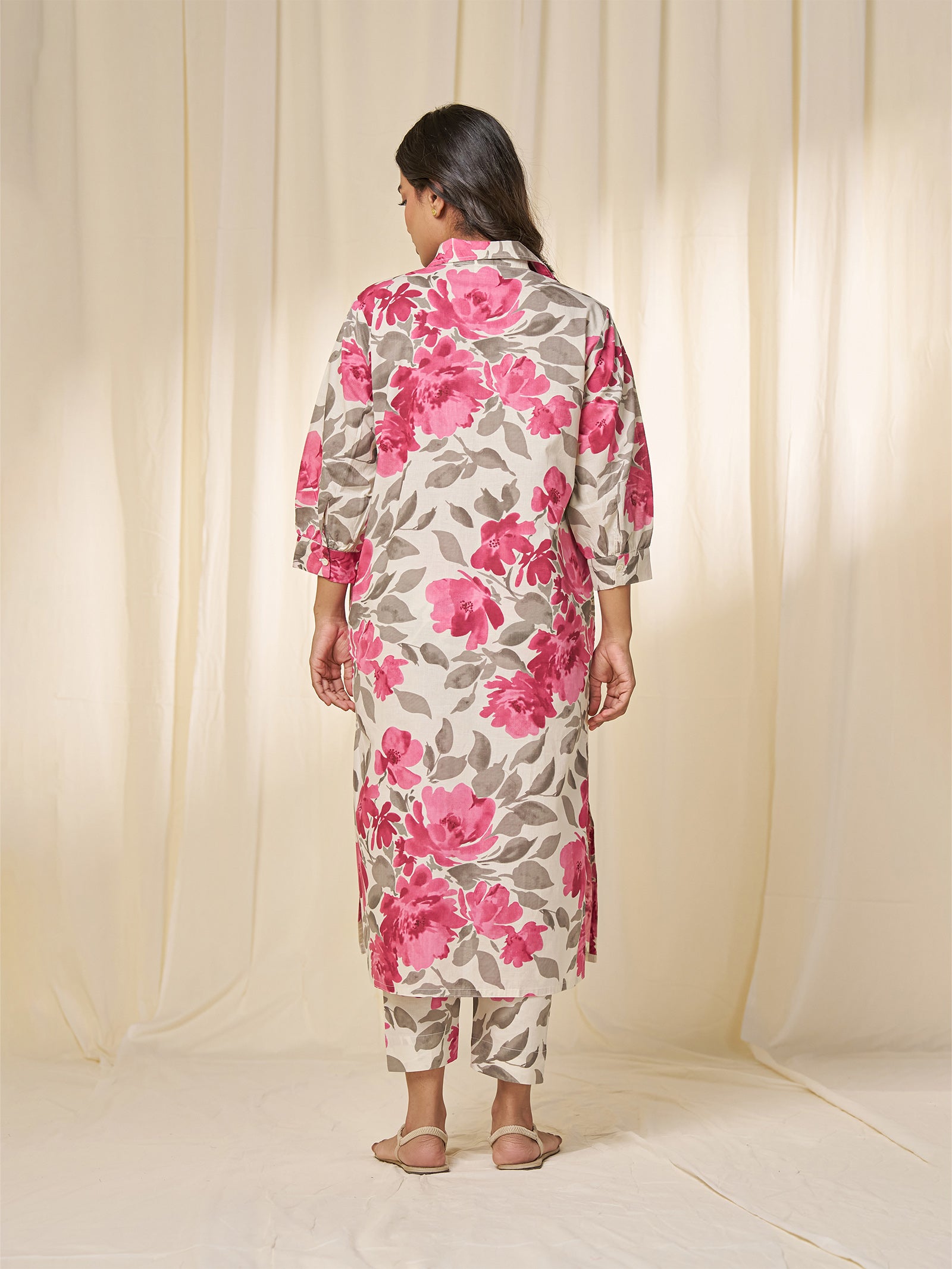 Pretty In Pink Cotton Kurta