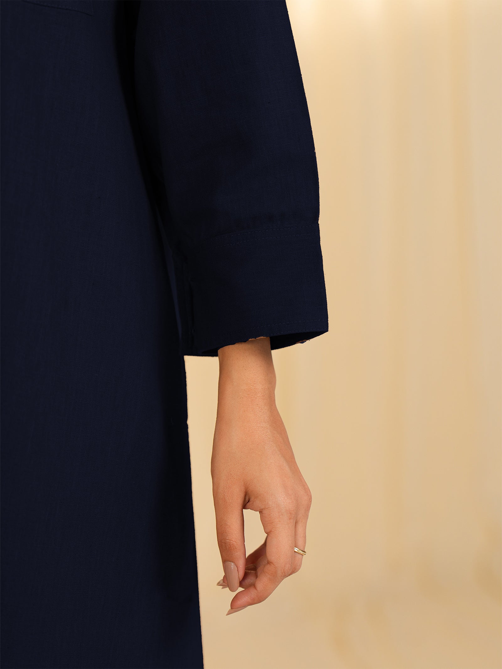 Slate Flow Cotton Jumpsuit