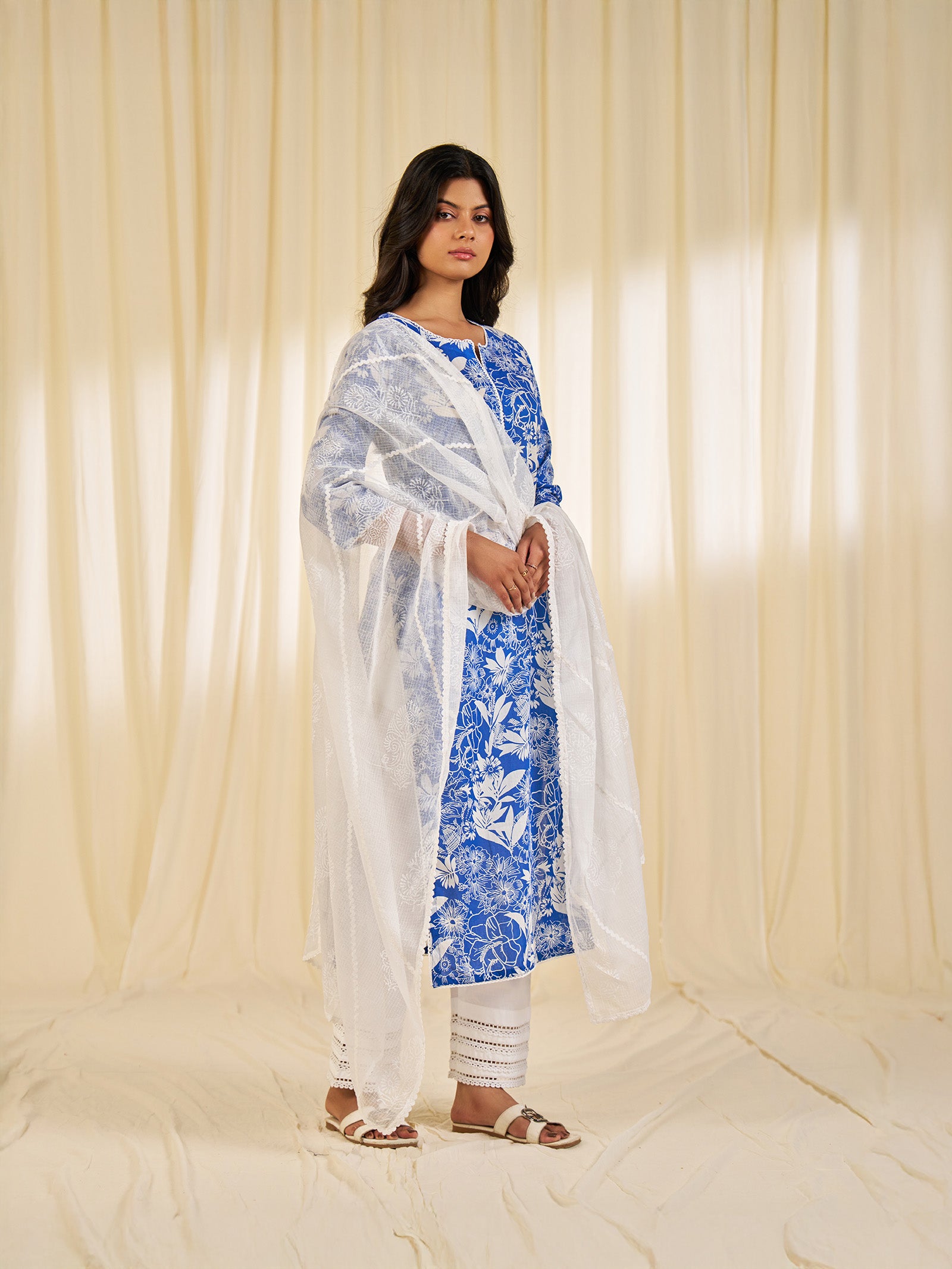 Snow Kota Dupatta