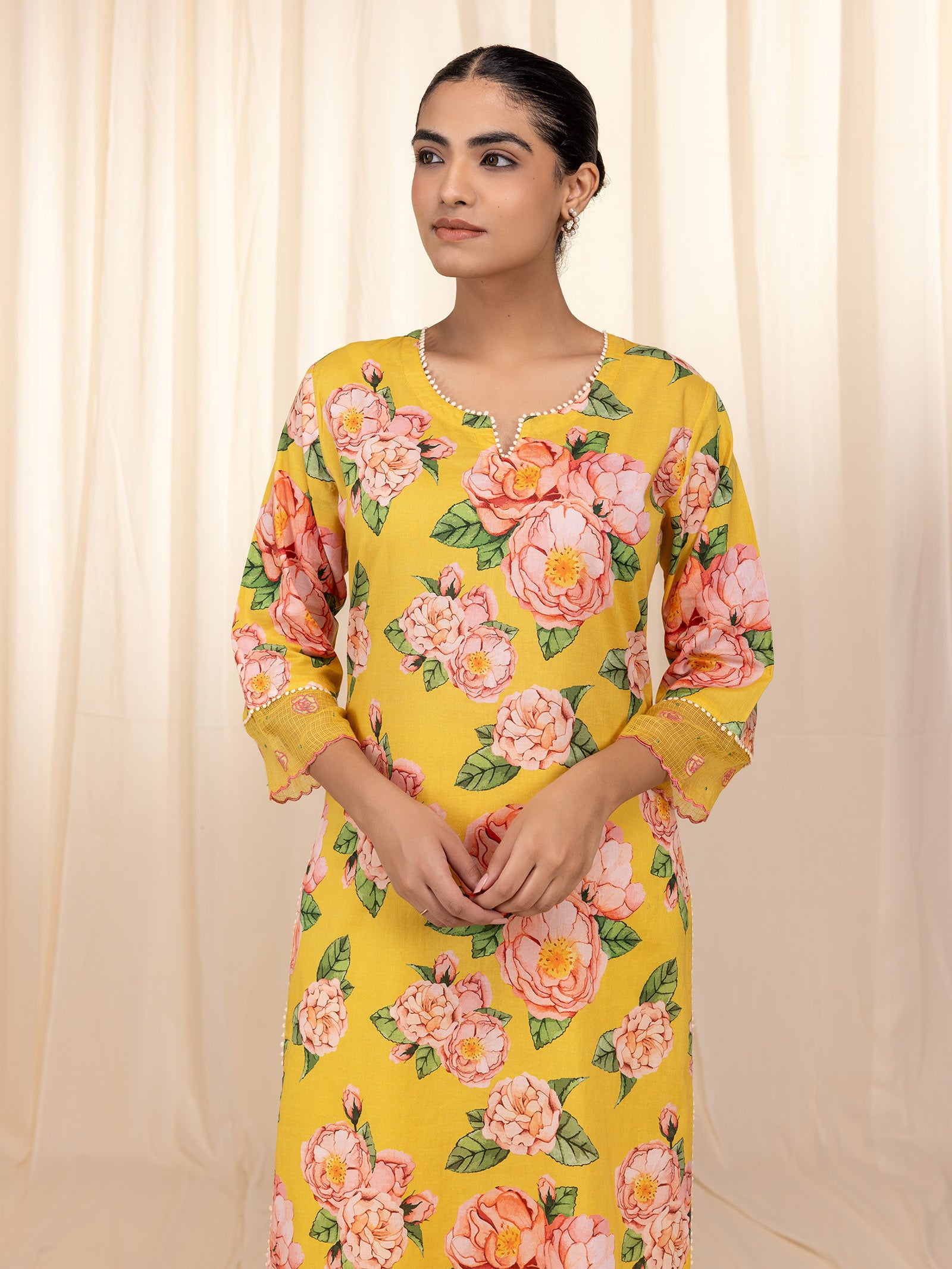 Spanish Sunset Cotton Kurta
