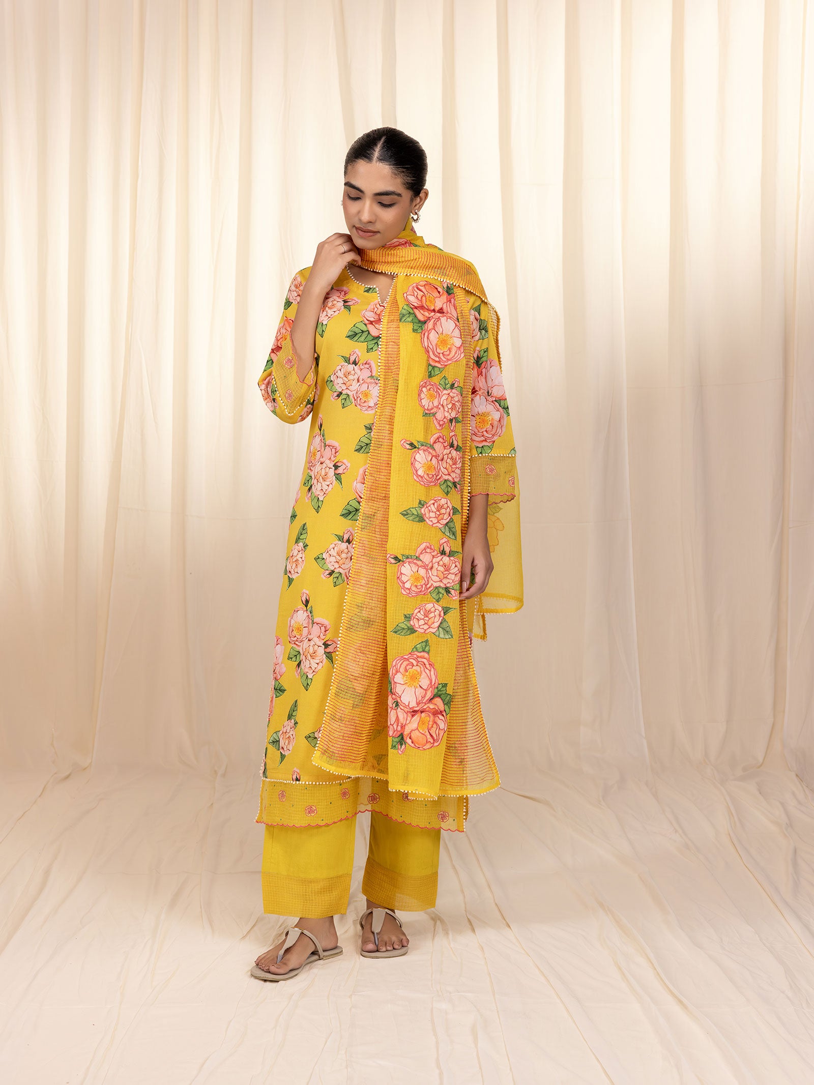 Spanish Sunset Kota Dupatta
