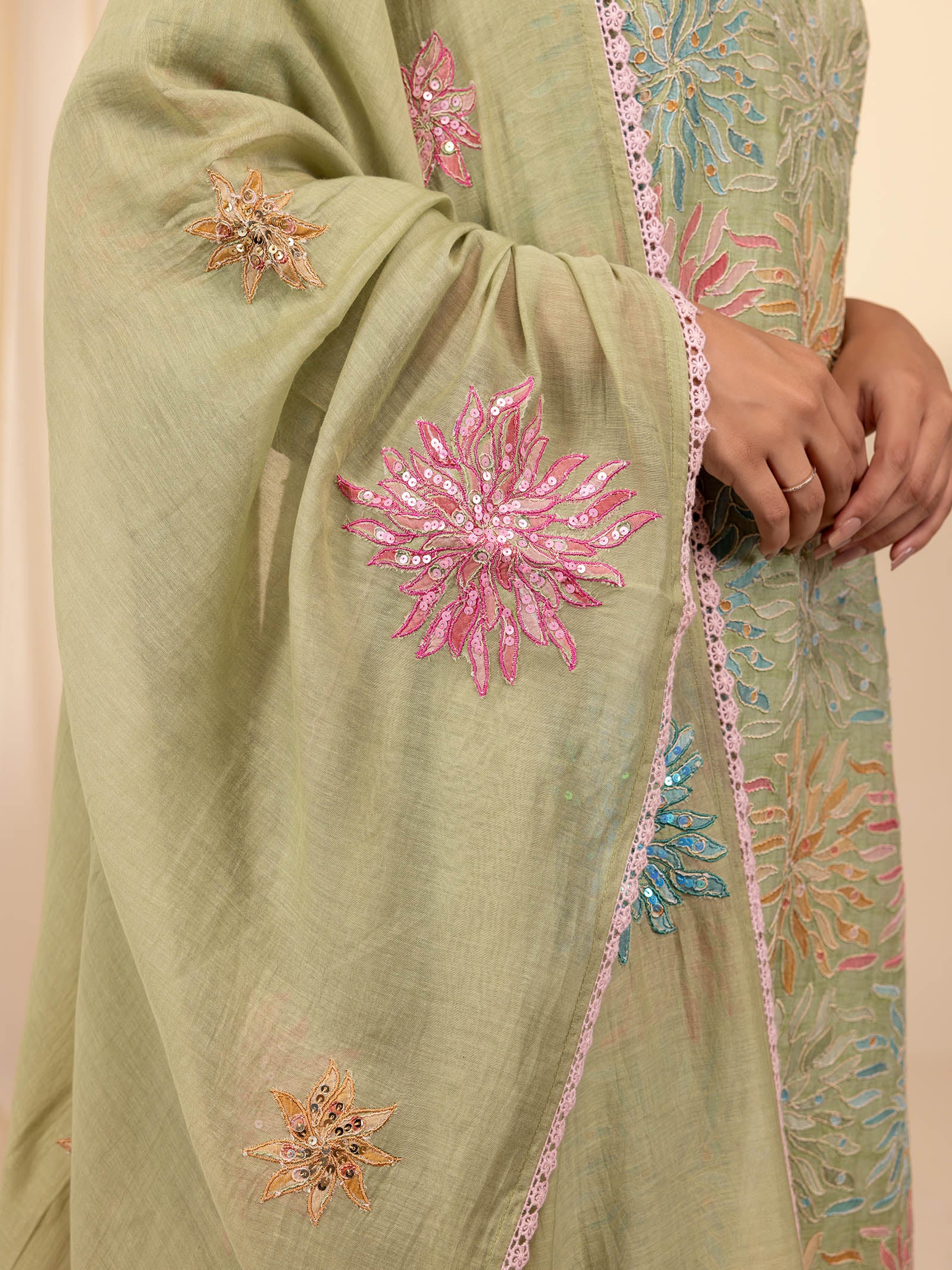Sparkels Chanderi Dupatta