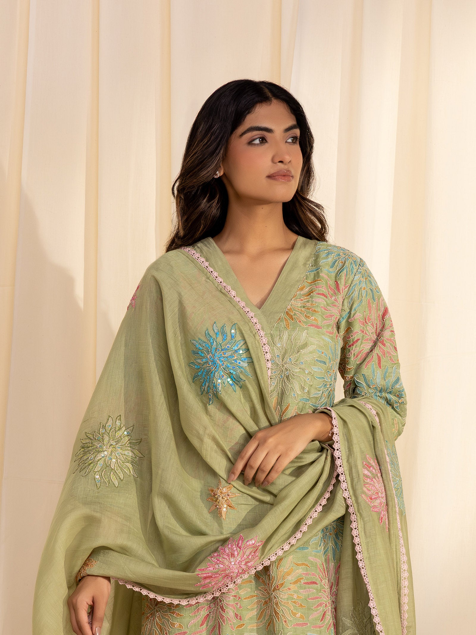 Sparkels Chanderi Dupatta