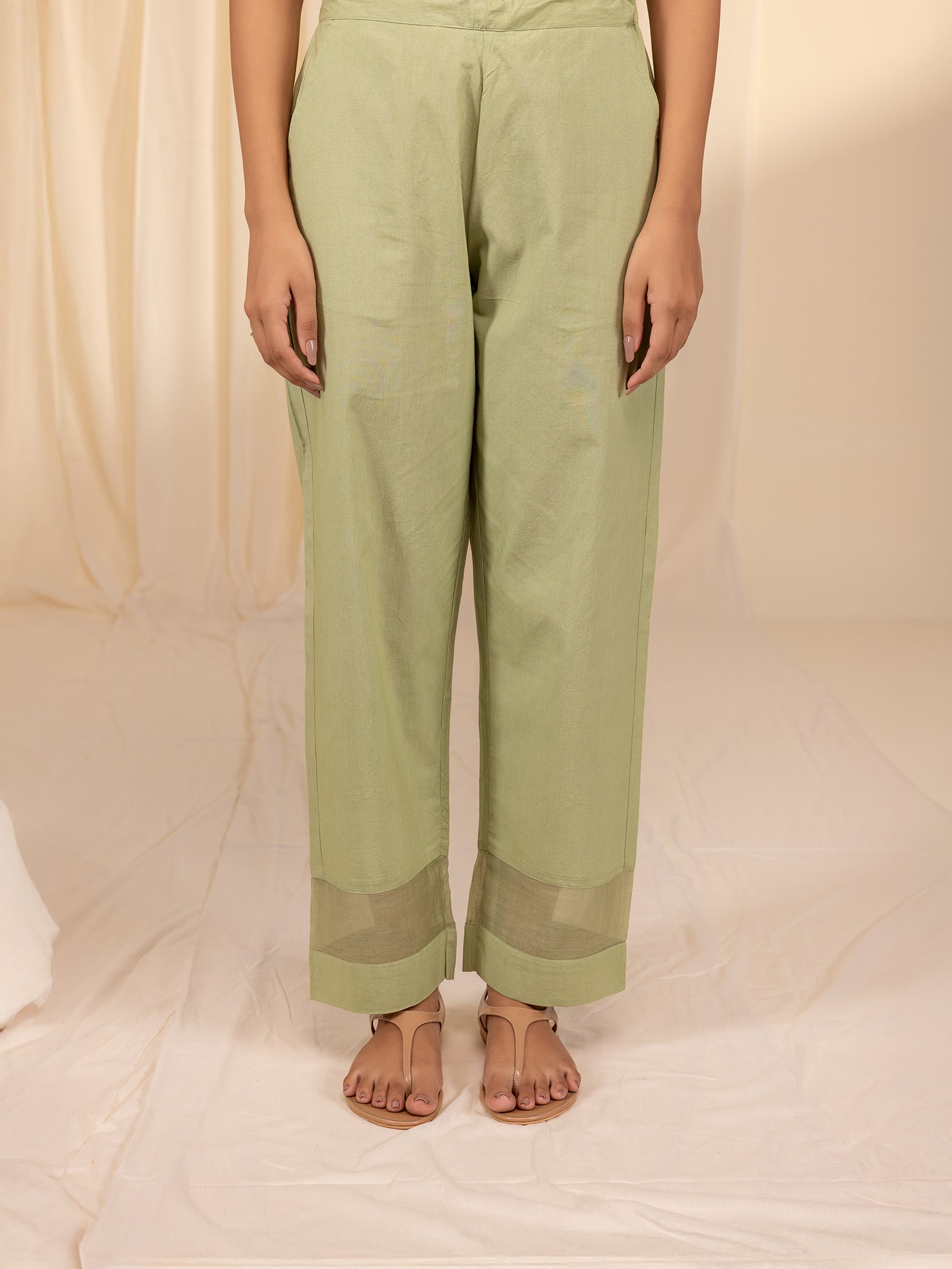 Sparkels Cotton Straight Pant