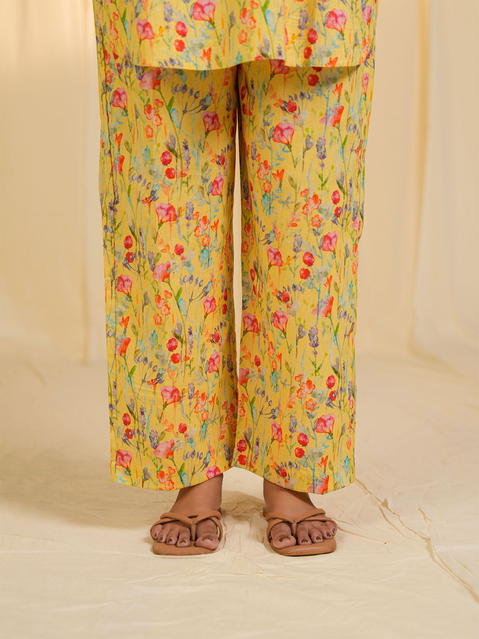 Summer Harvest Cotton Night Suit