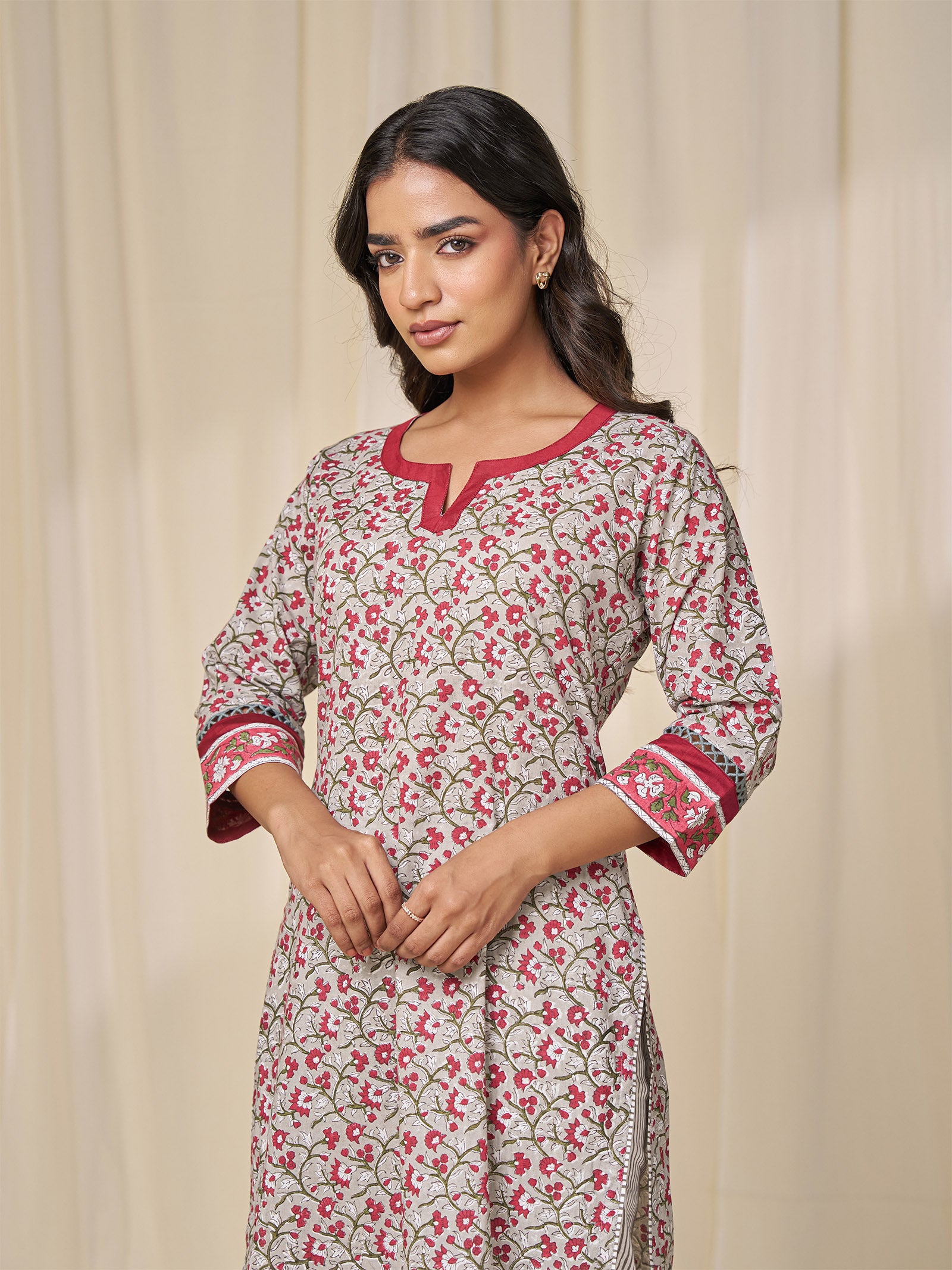 Surkhi Cotton Kurta