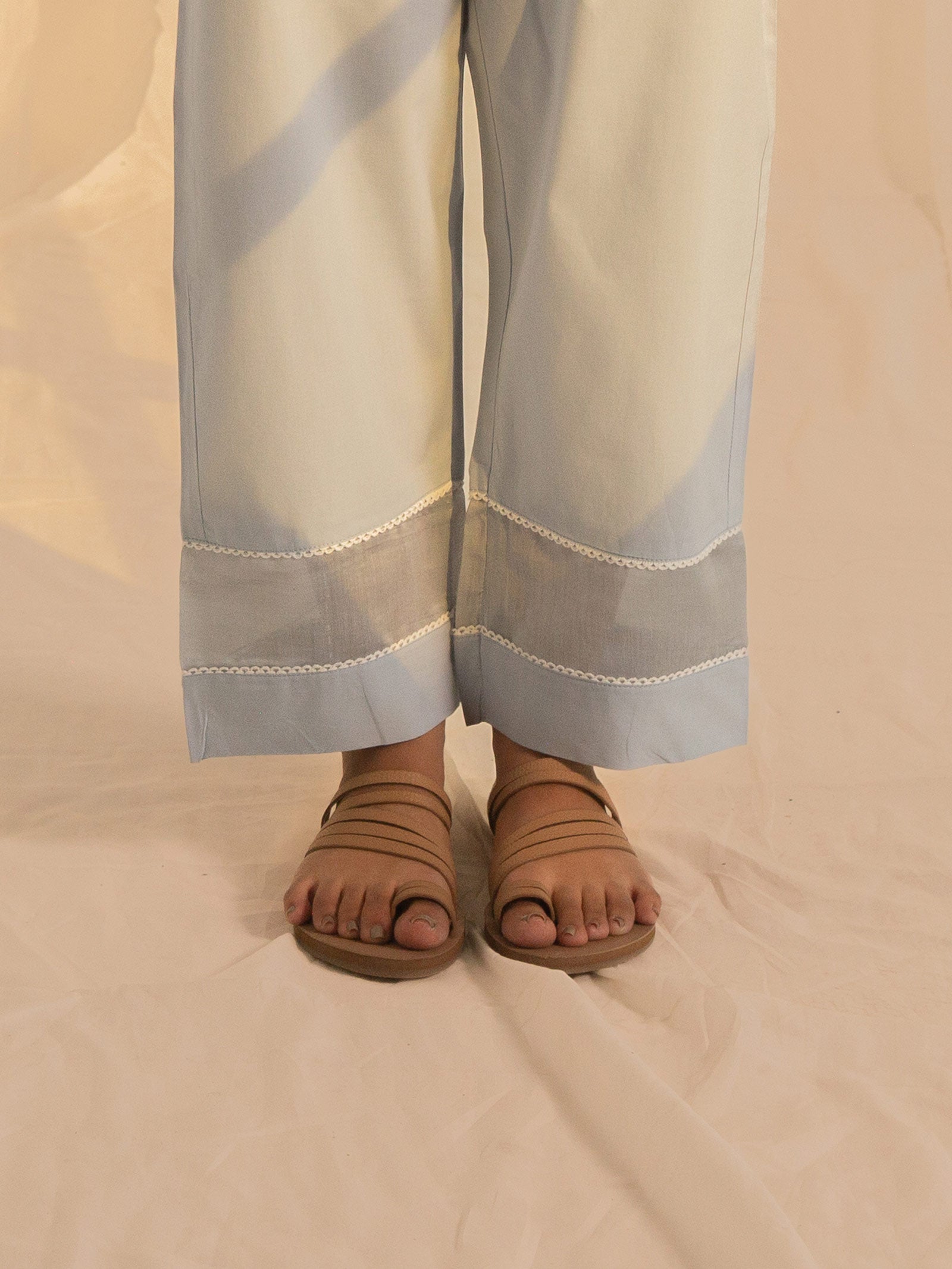 Nawabi Aasman Cotton Straight Pant