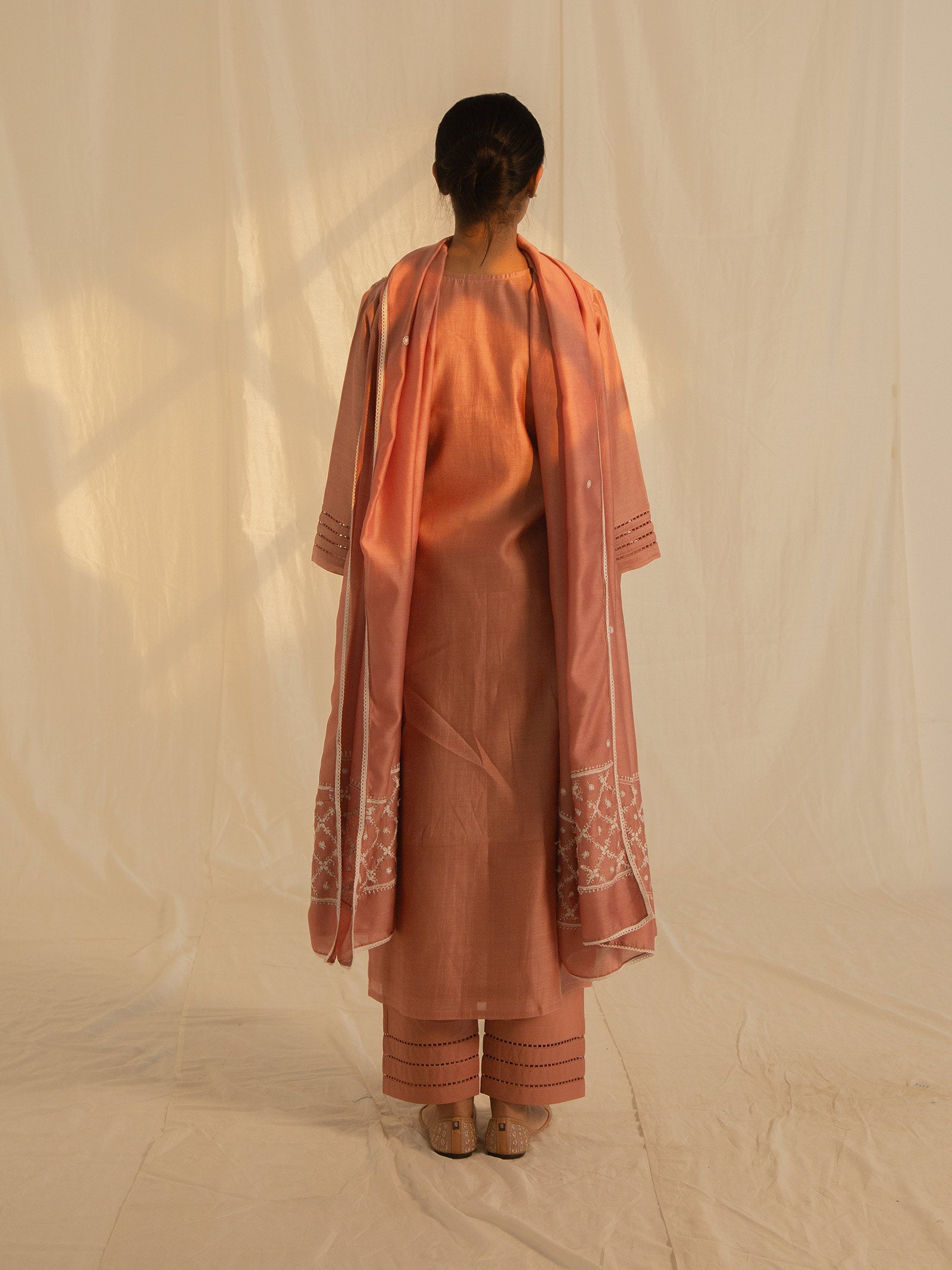 Nawabi Mausam Chanderi Kurta