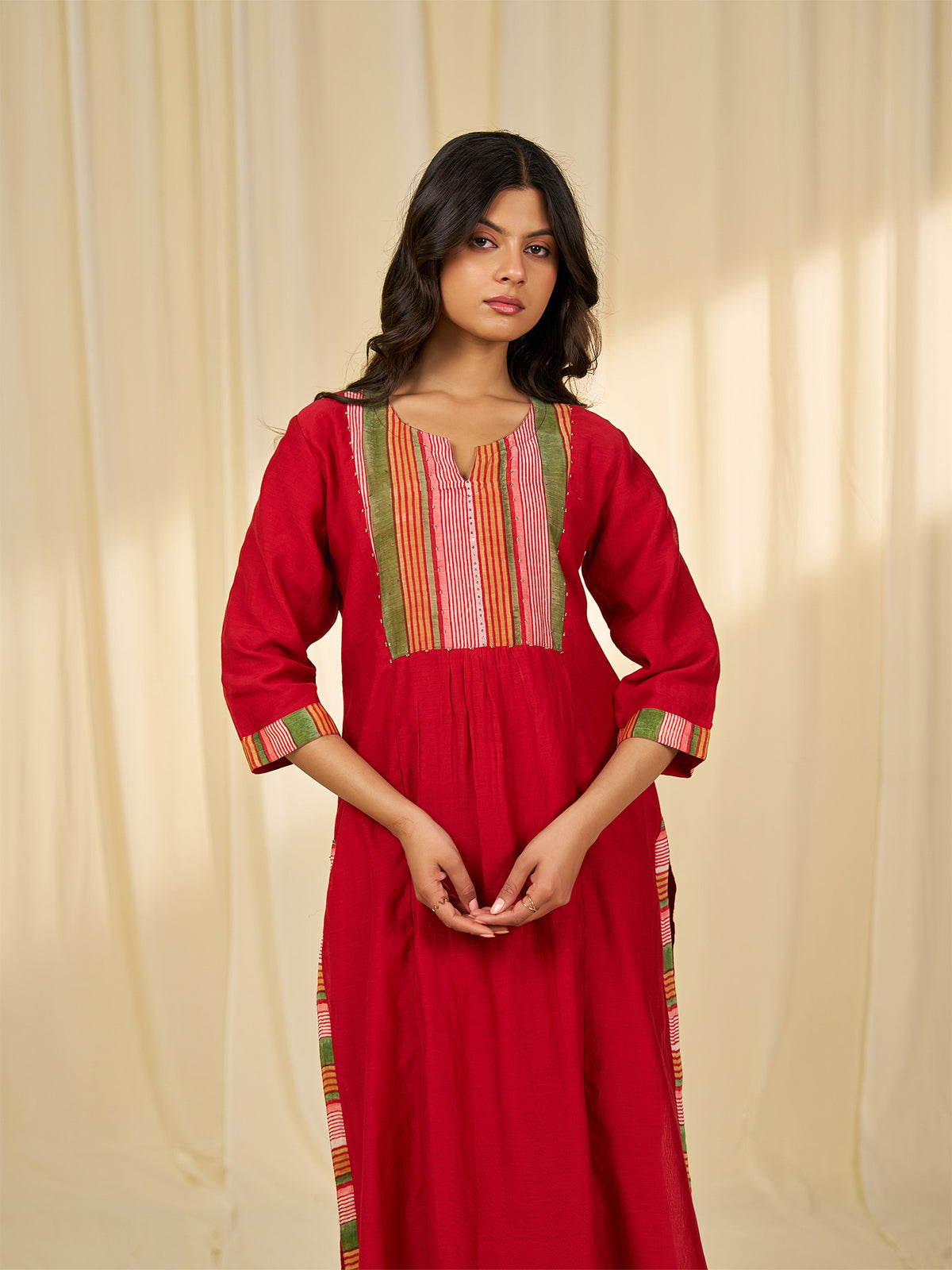 The Silk Route Vaishali Chanderi Kurta