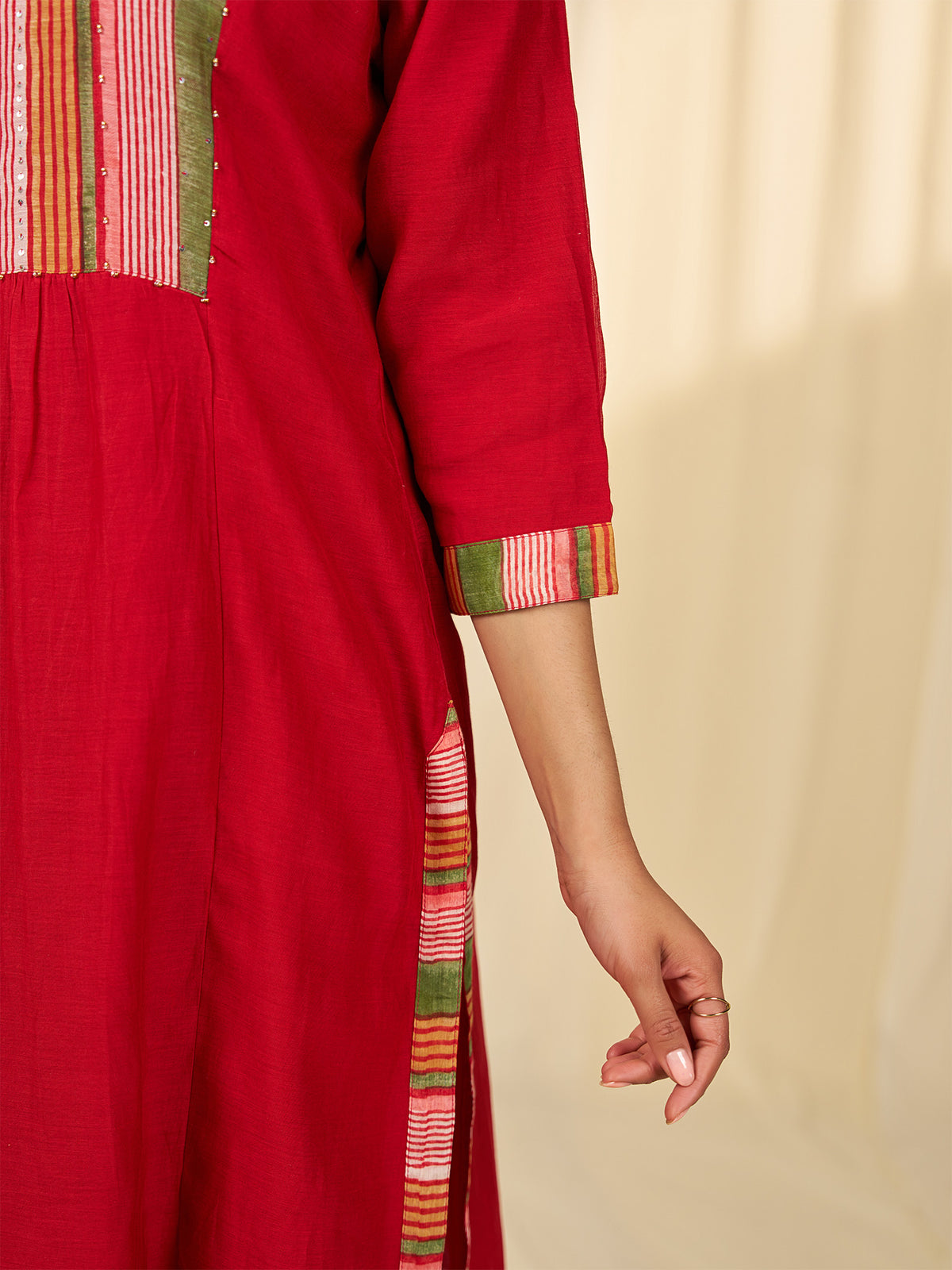 The Silk Route Vaishali Chanderi Kurta