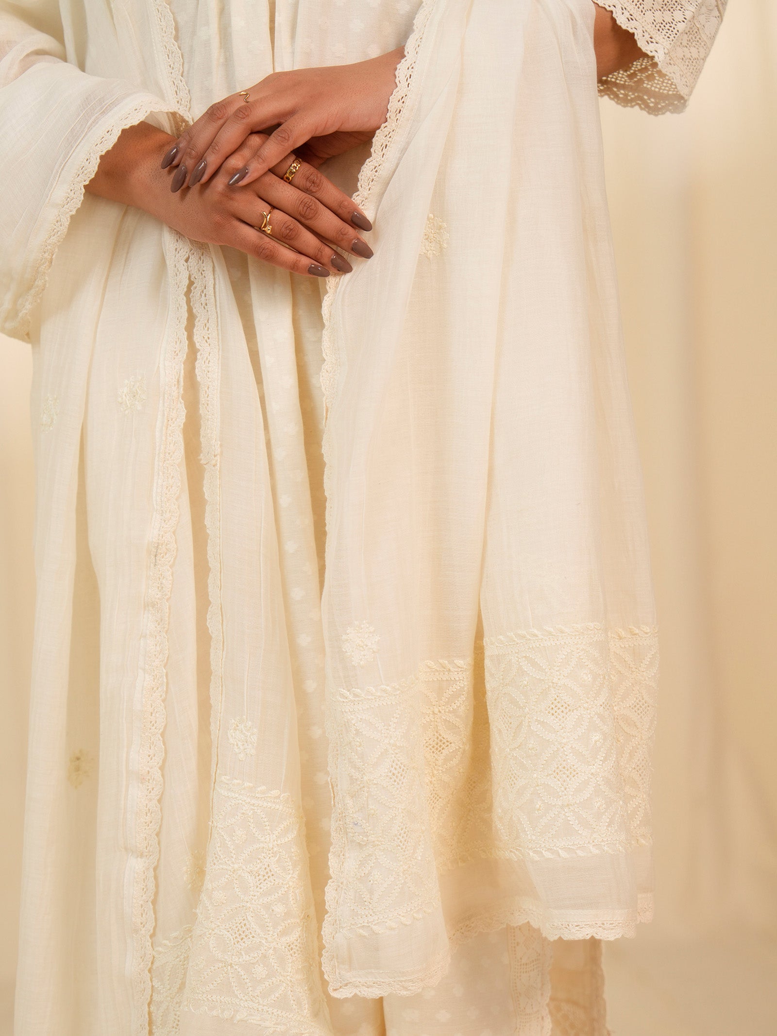 Tusker Chanderi Dupatta