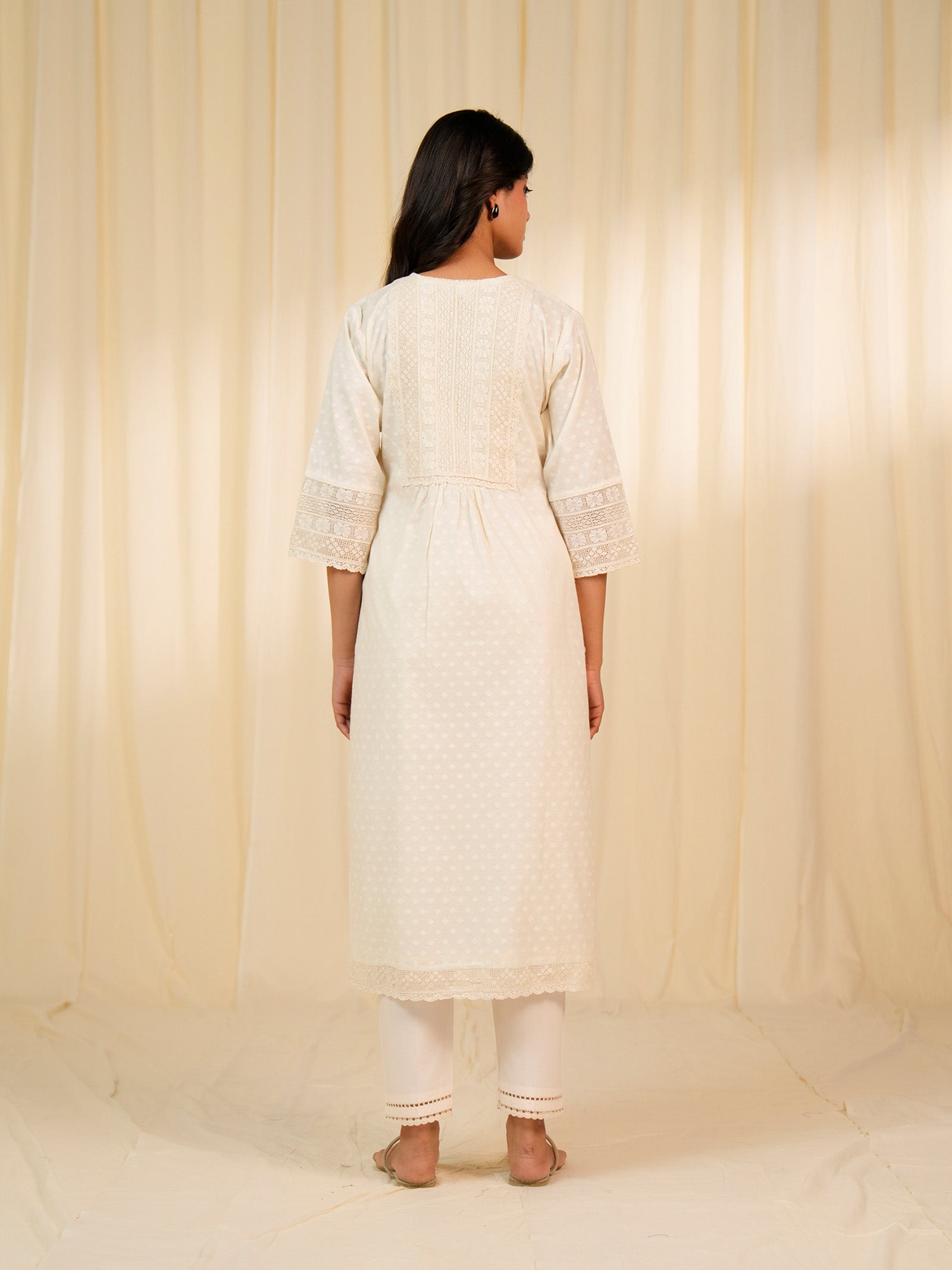 Tusker Chanderi Kurta