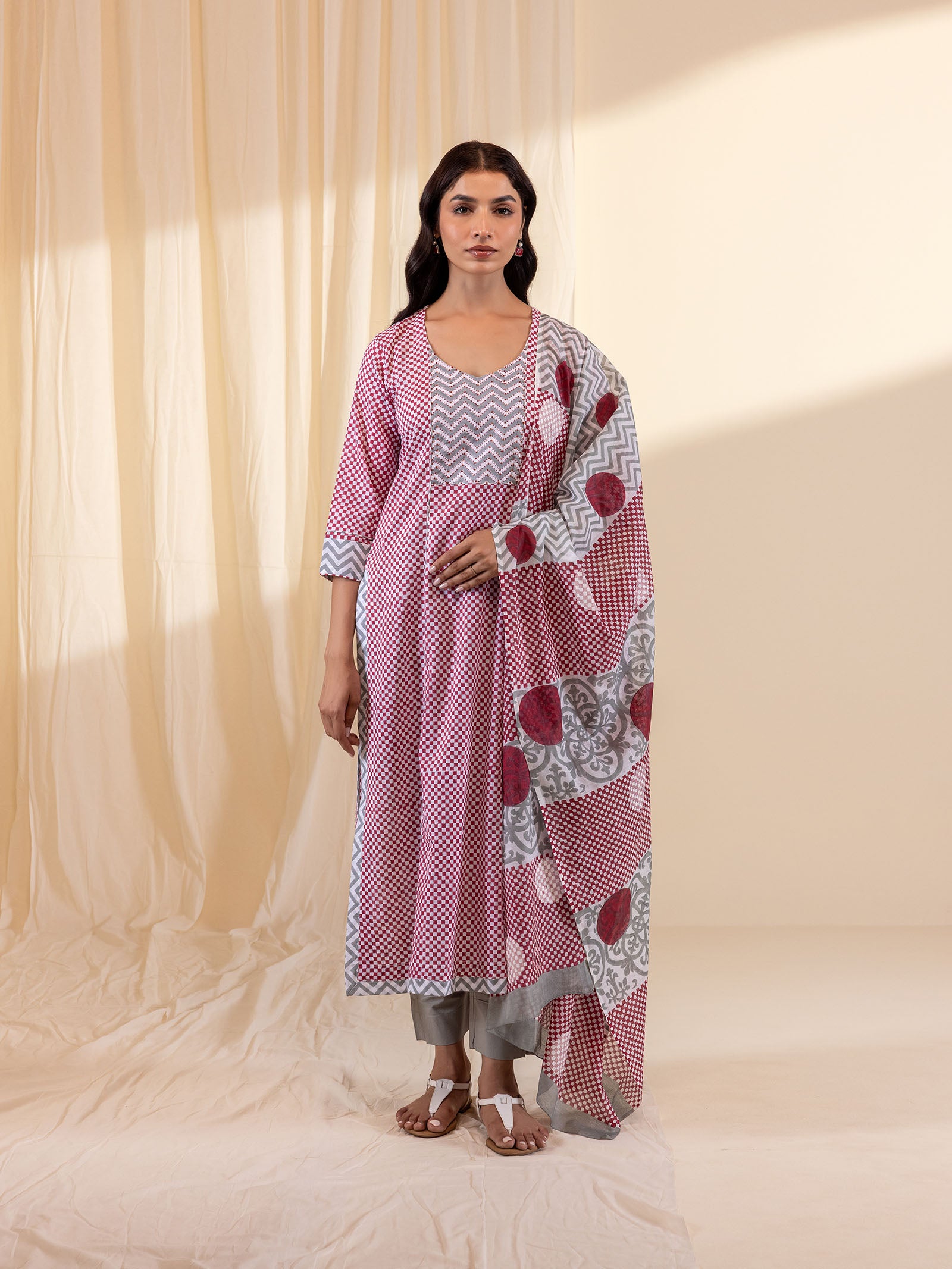 Work Wear Voile Kurta