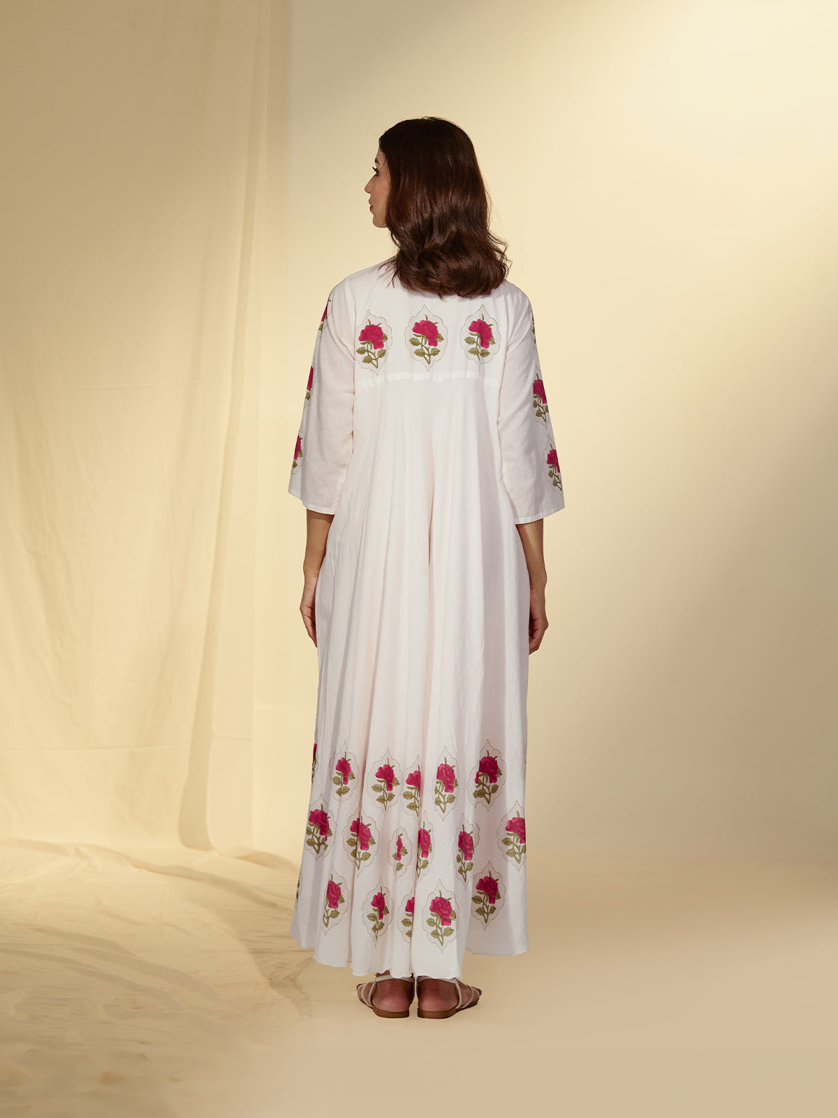 Belle Rose Voile Dress