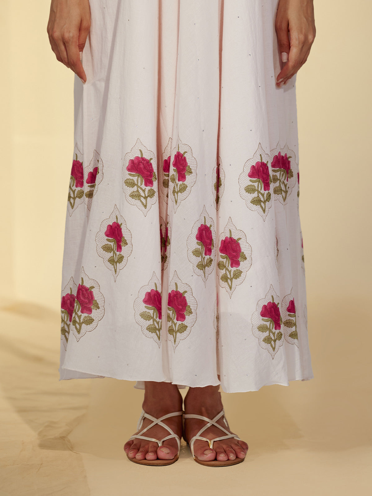 Belle Rose Voile Dress