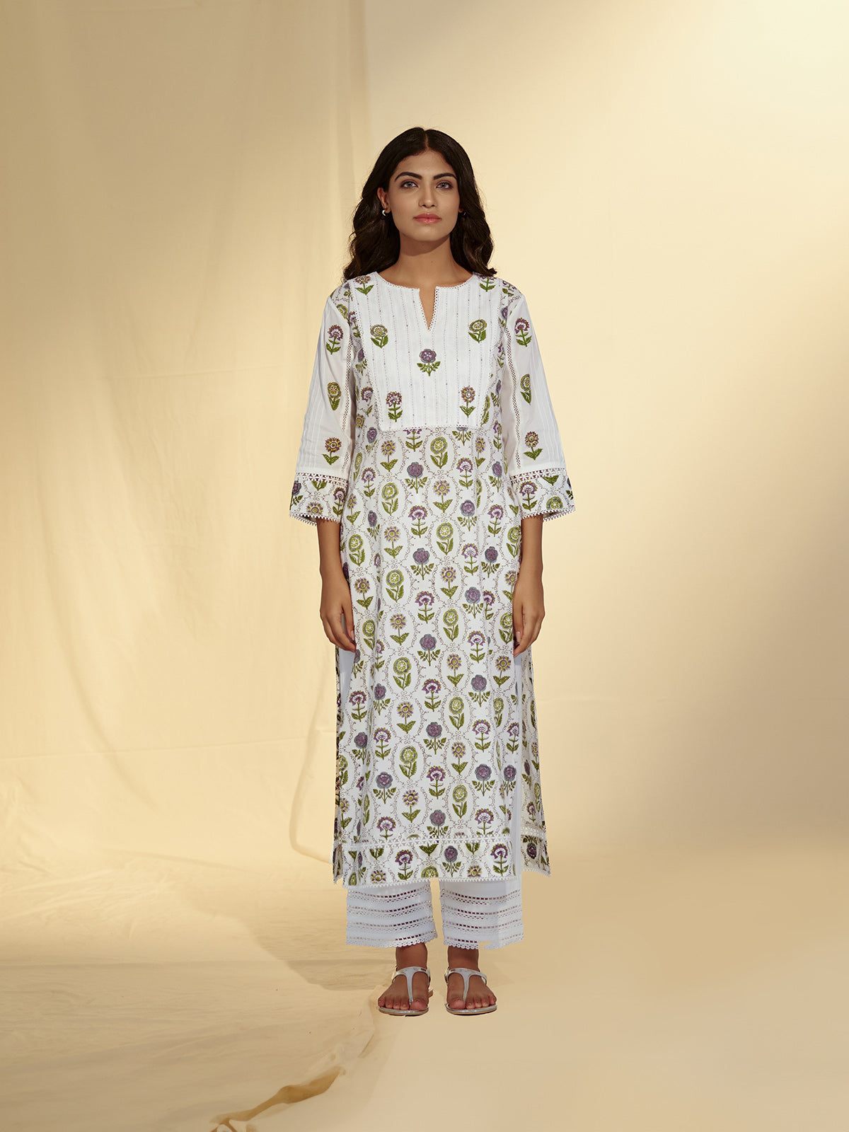 Bageecha Cotton Kurta