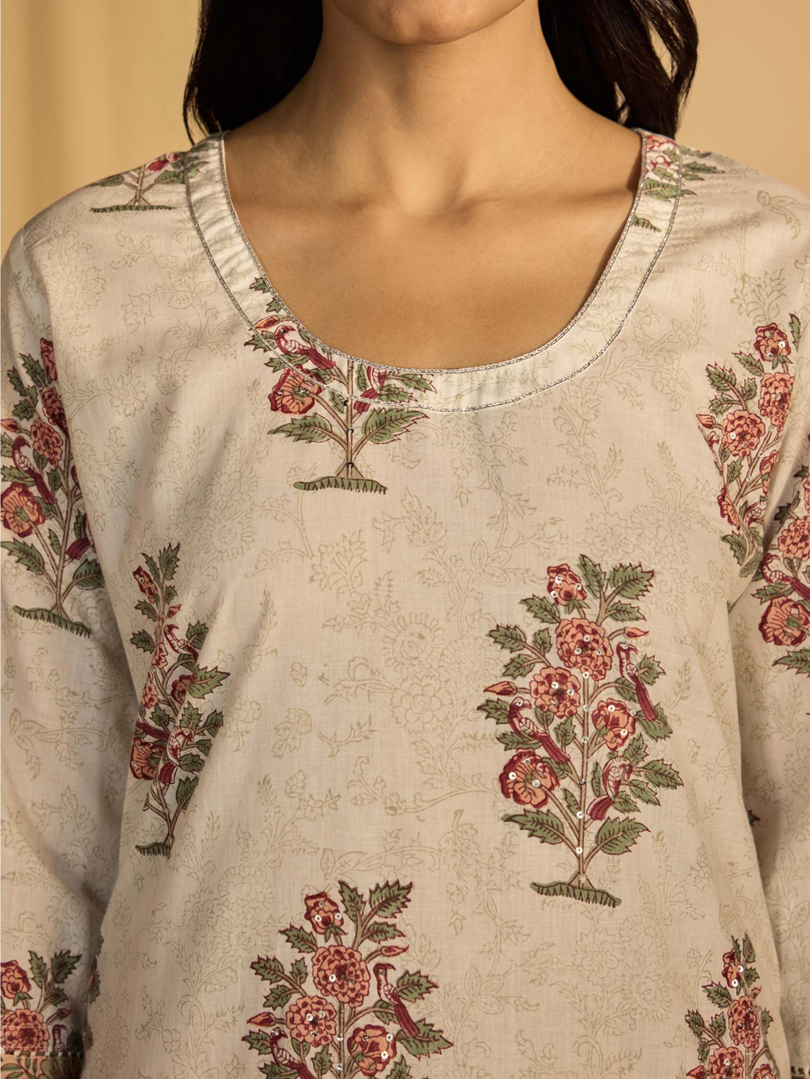 Bega Begum Cotton Kurta