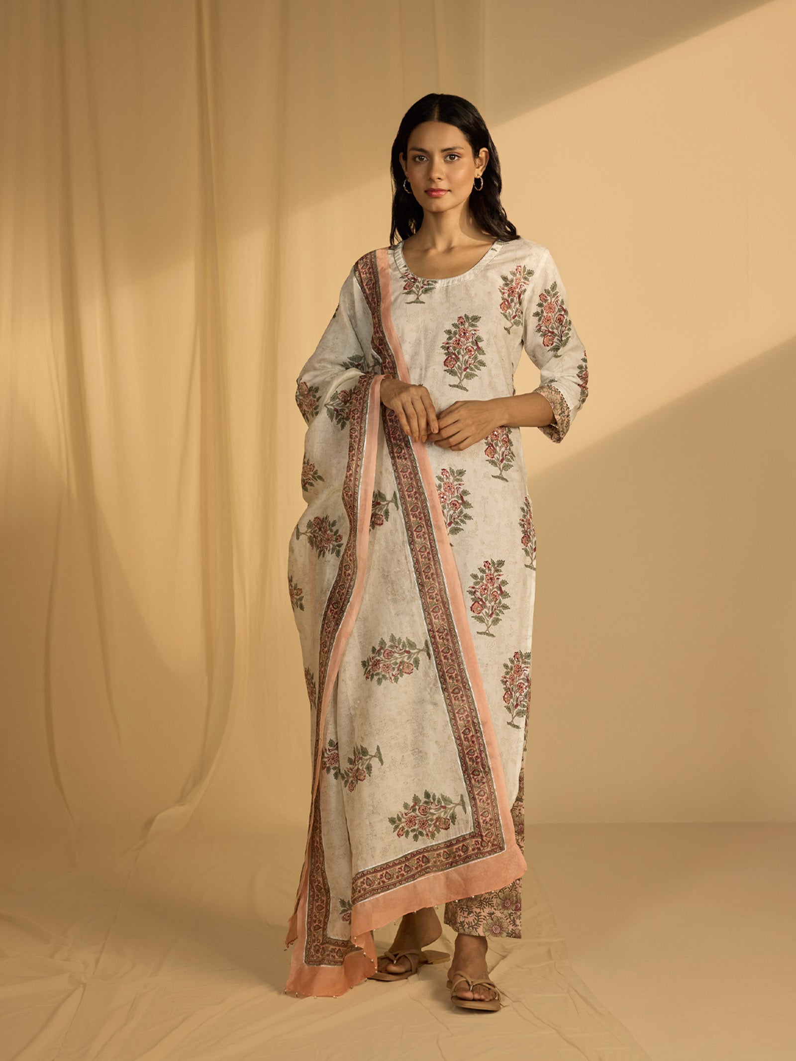 Bega Begum Chanderi Dupatta