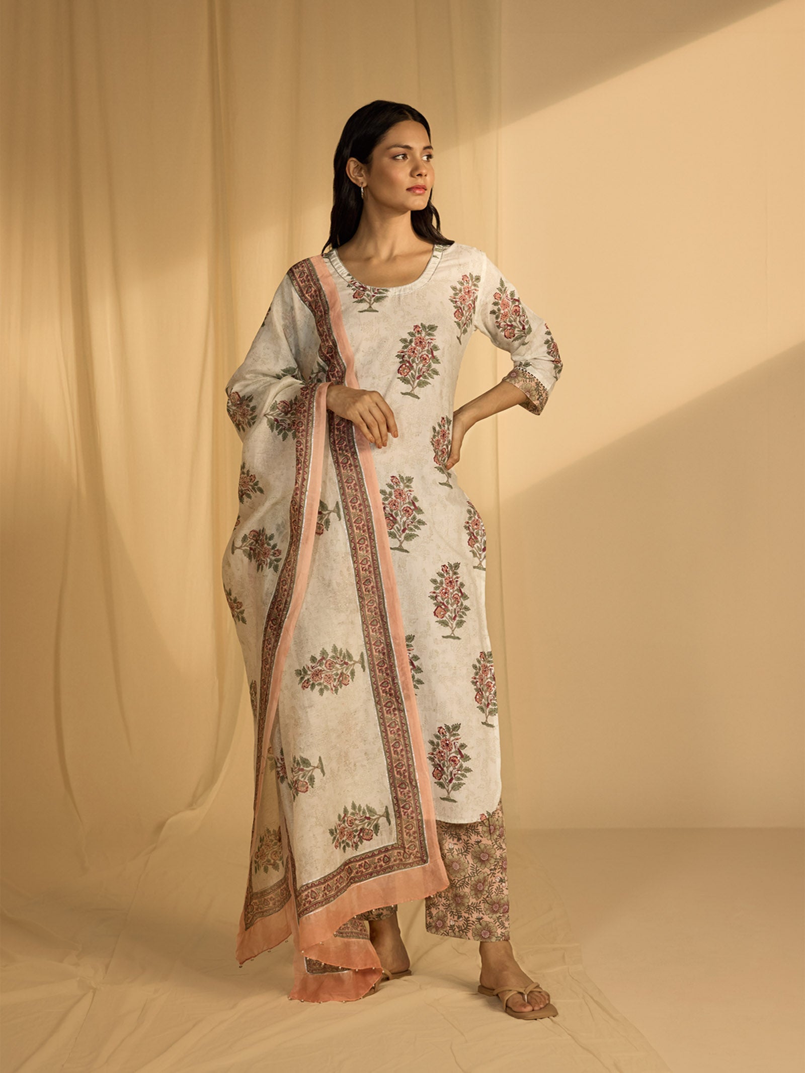 Bega Begum Chanderi Dupatta